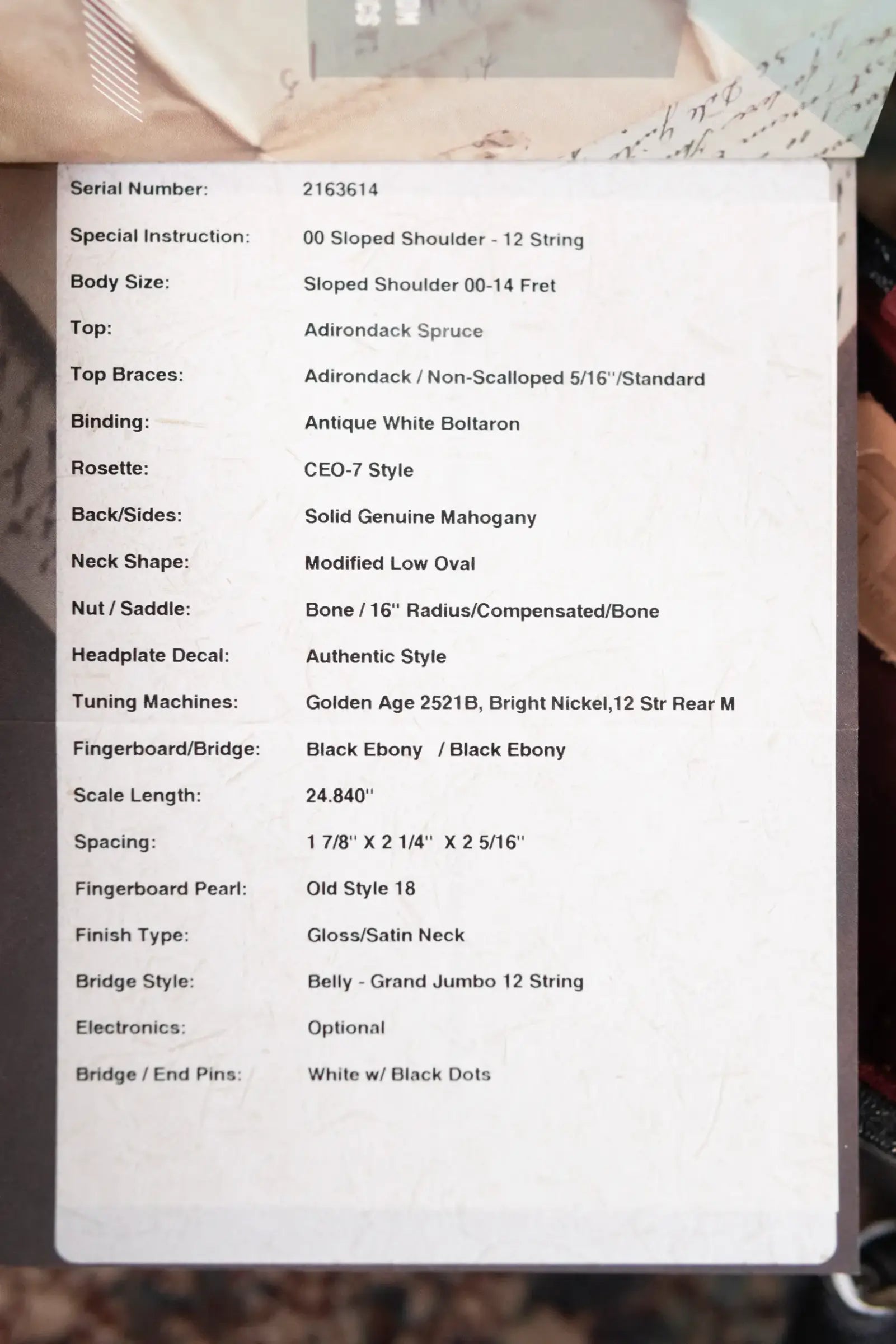 Martin Custom Shop CEO7-12 12-String Acoustic/Electric Guitar - Autumn Sunset Burst with Hardshell Case - Used