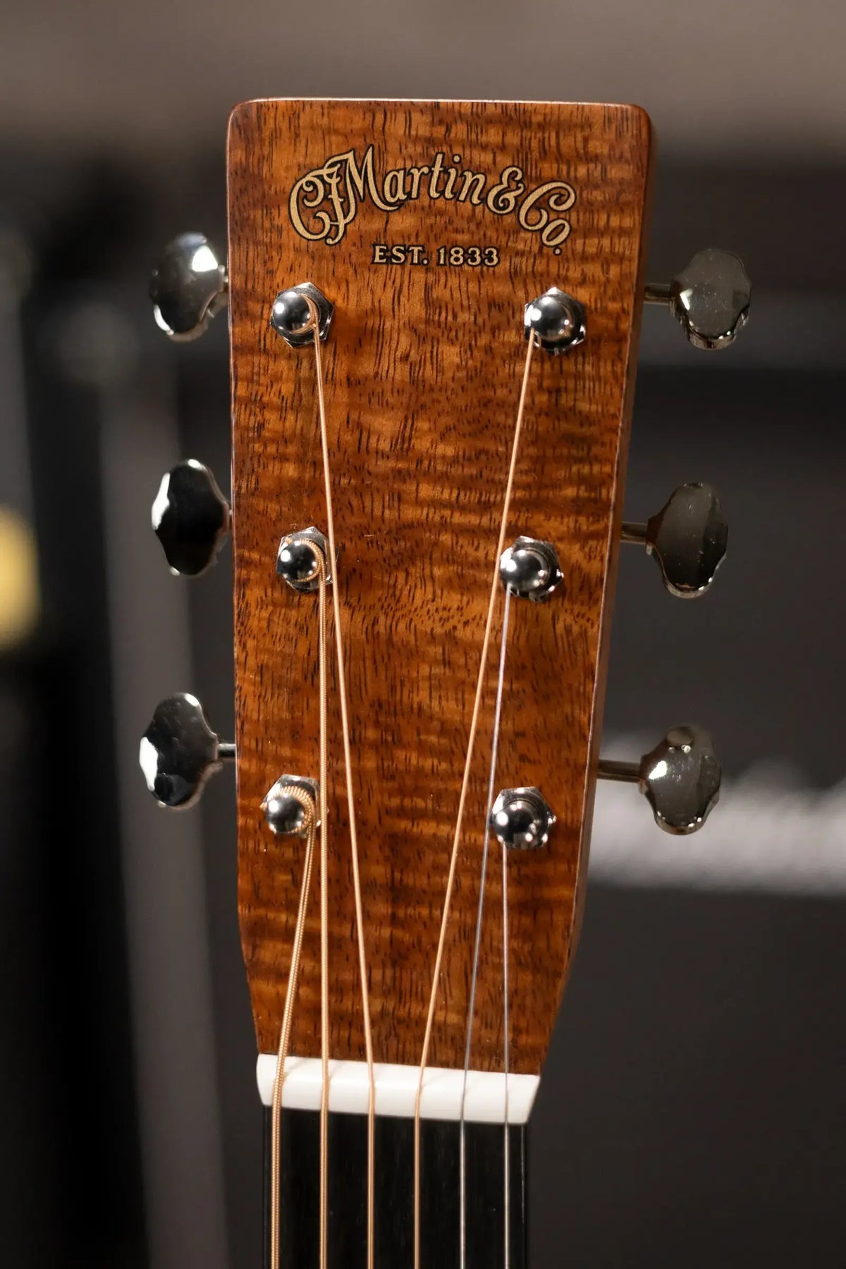 Martin Custom Shop D-14F Dreadnought Acoustic Guitar - Exceptional Figured Koa Back and Sides with Hardshell Case - Used