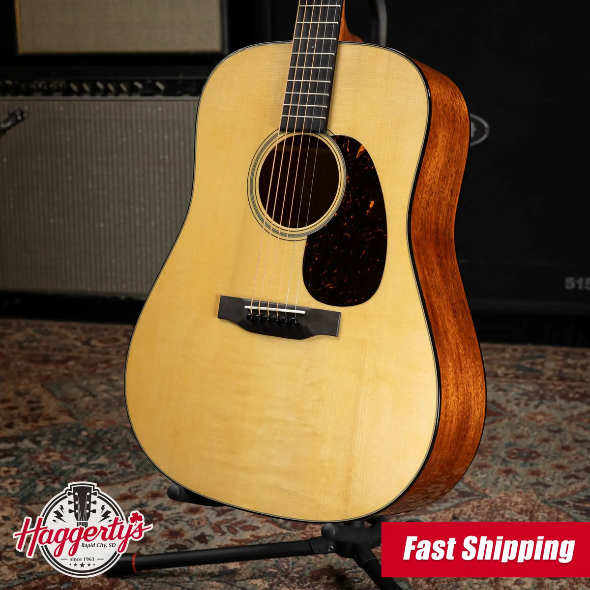 Martin Custom Shop D-18 Acoustic Guitar with Hardshell Case