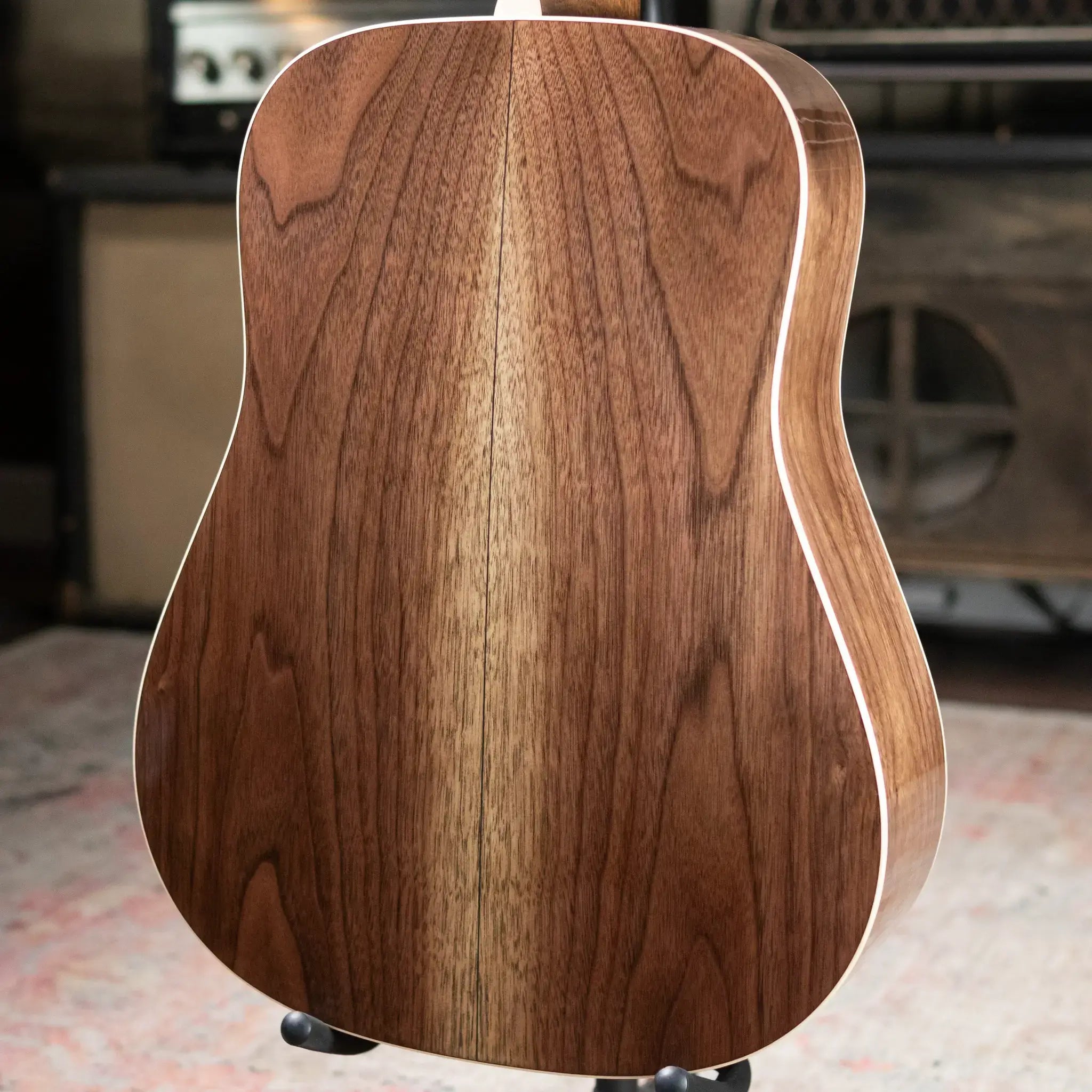 Martin Custom Shop Dreadnought Acoustic Guitar - Black Walnut with Hardshell Case