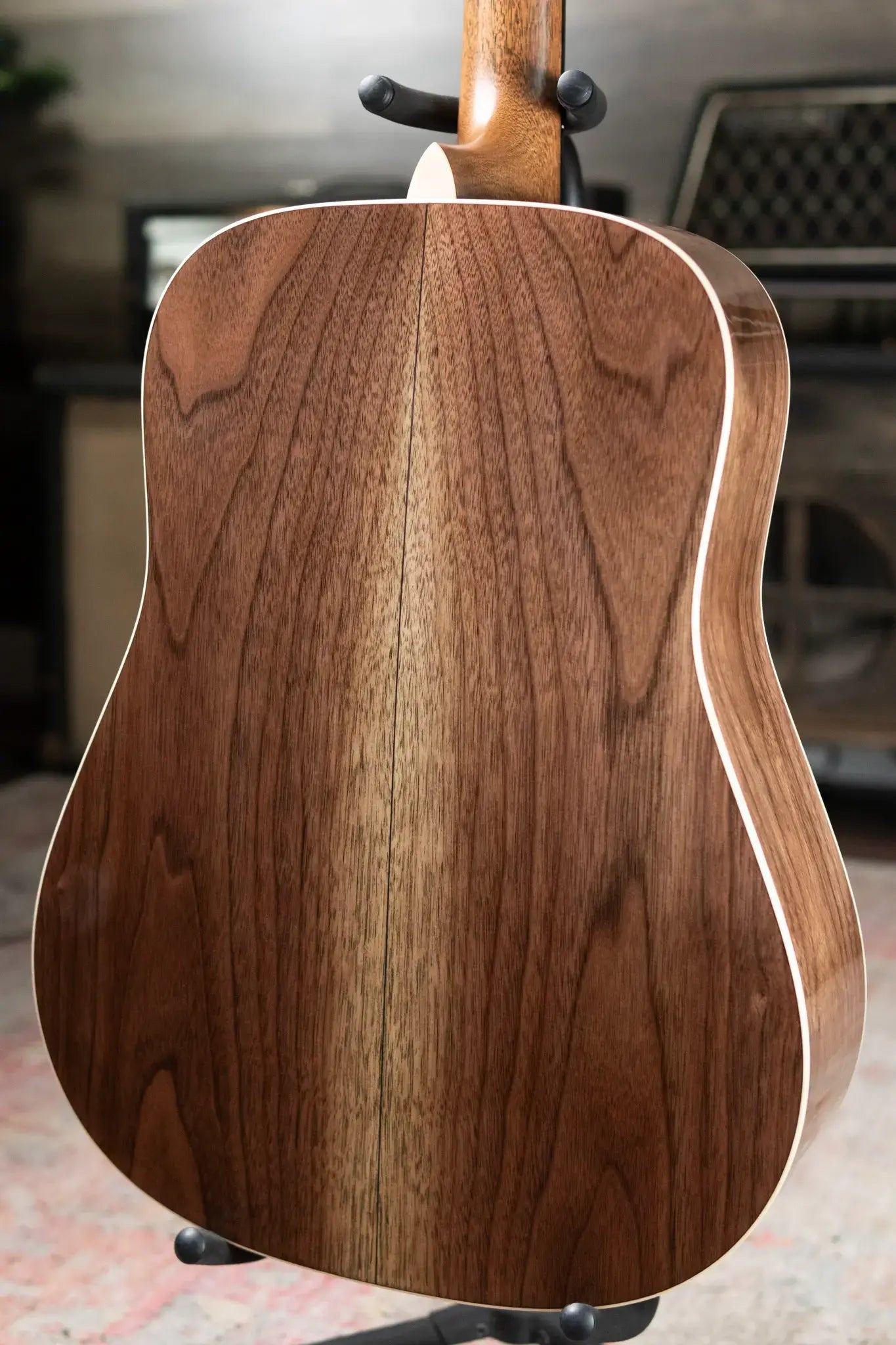 Martin Custom Shop Dreadnought Acoustic Guitar - Black Walnut with Hardshell Case