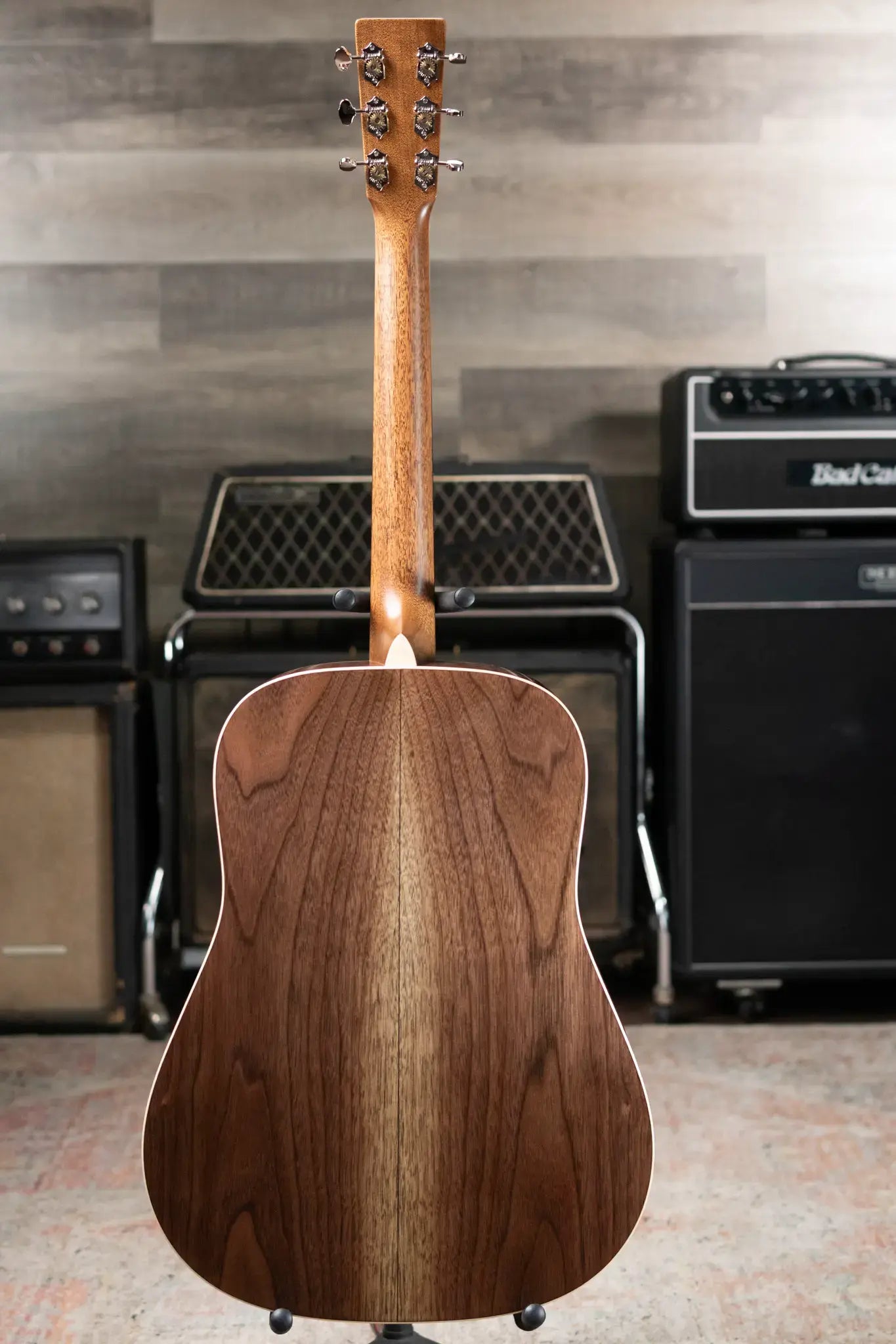 Martin Custom Shop Dreadnought Acoustic Guitar - Black Walnut with Hardshell Case