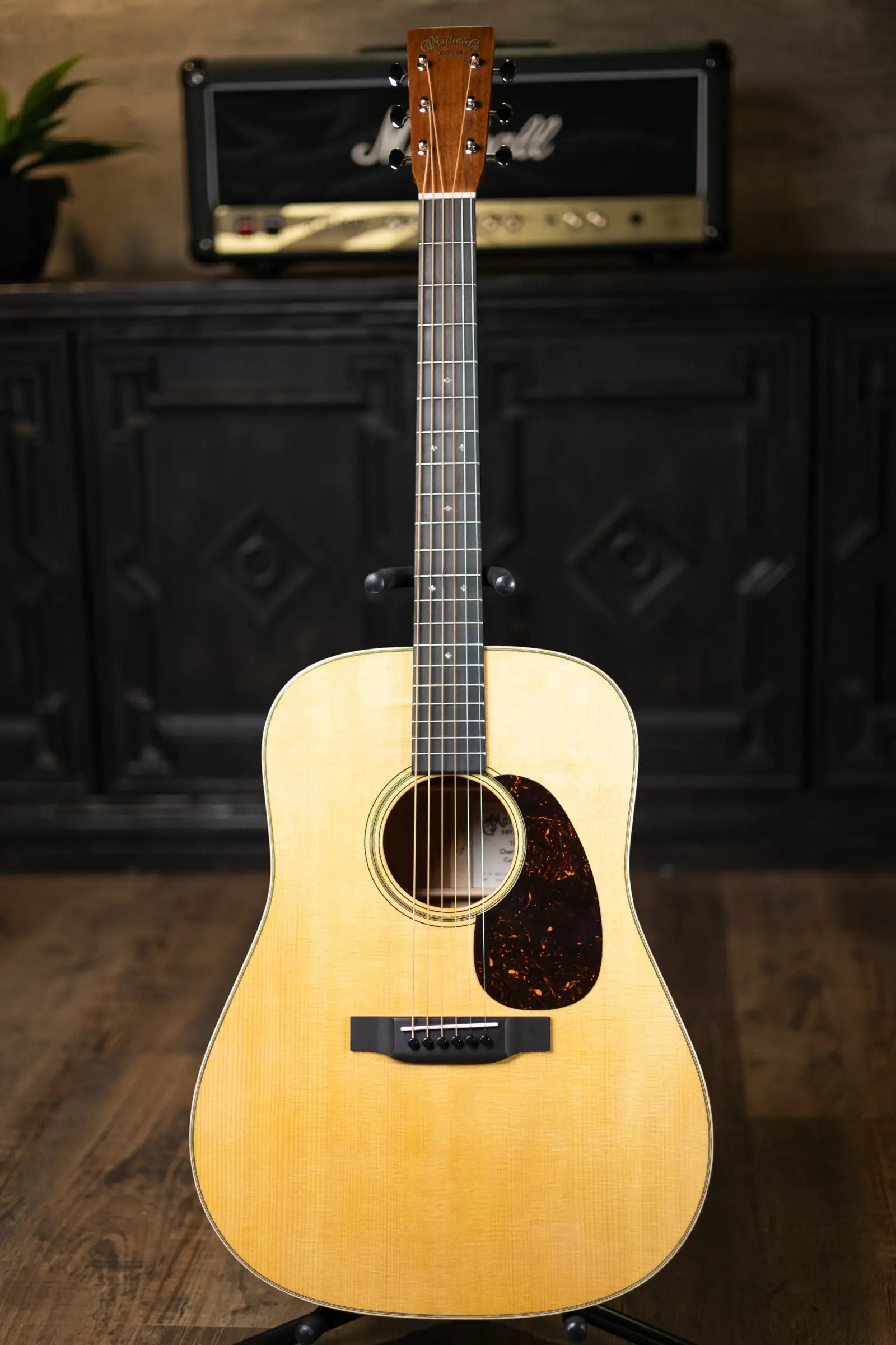 Martin Custom Shop Cherry Hill Dreadnought Acoustic Guitar with Hardshell Case