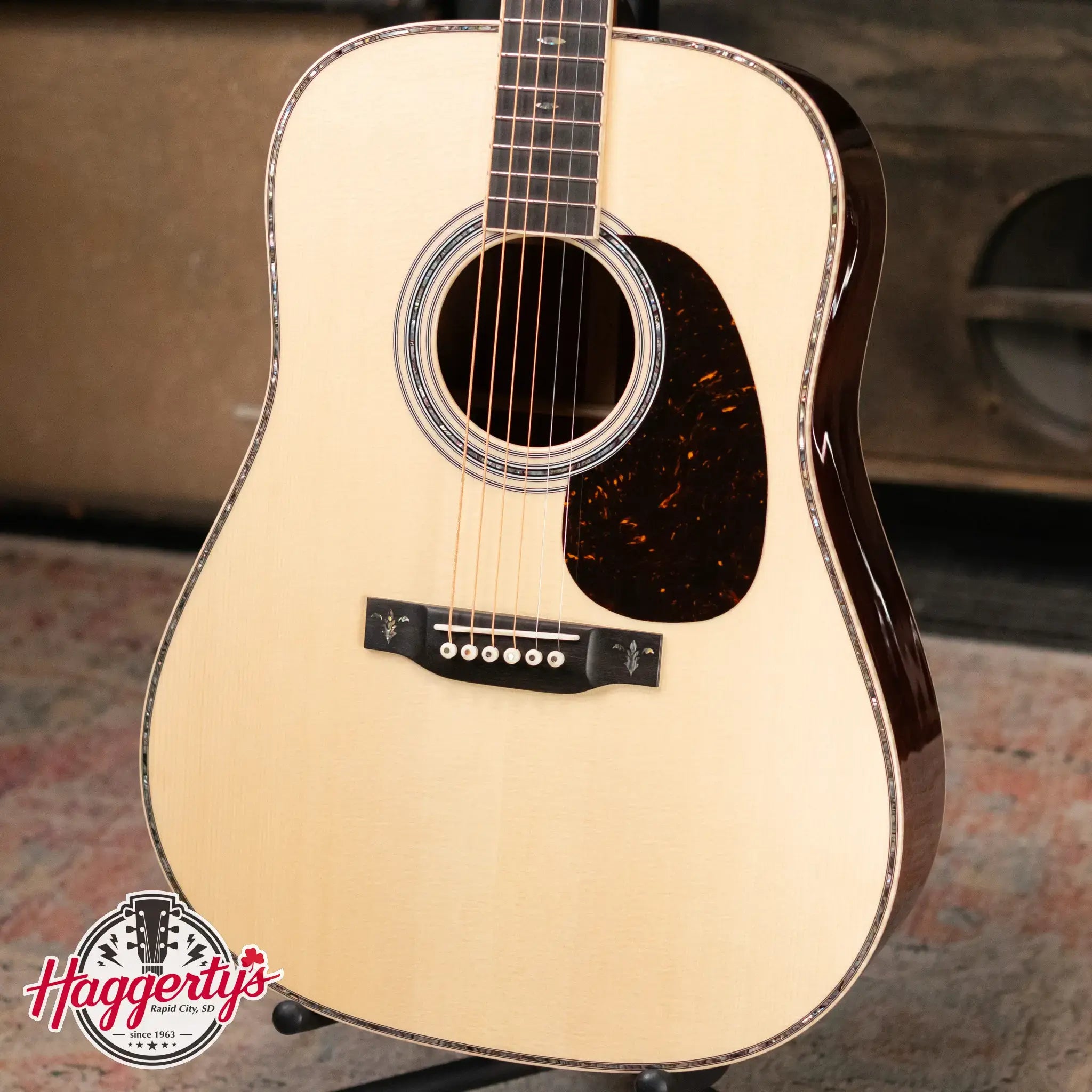 Martin Custom Shop Style 45 Dreadnought Acoustic Guitar - Cocobolo with Hardshell Case