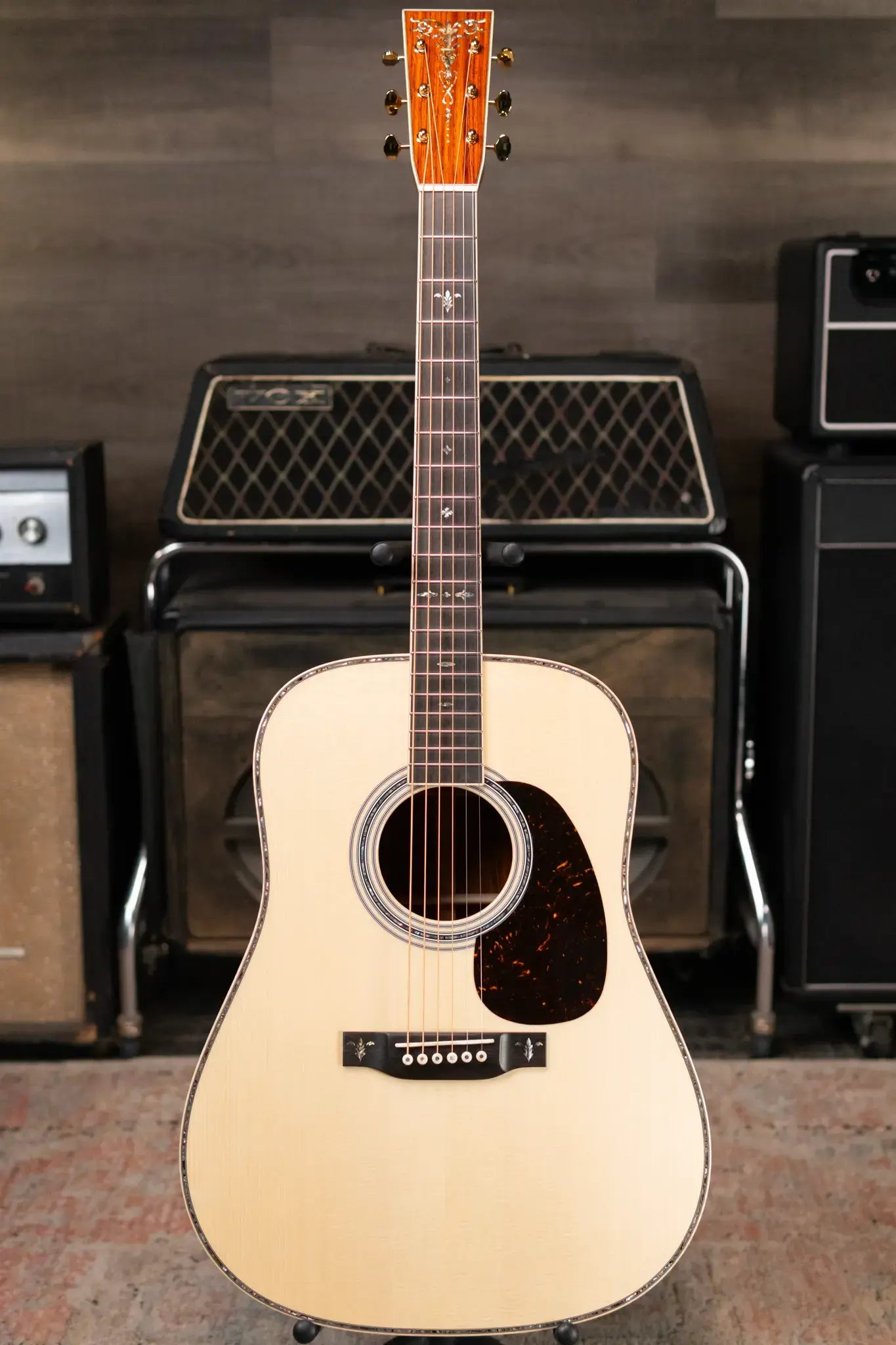 Martin Custom Shop Dreadnought Acoustic Guitar - Cocobolo with Hardshell Case