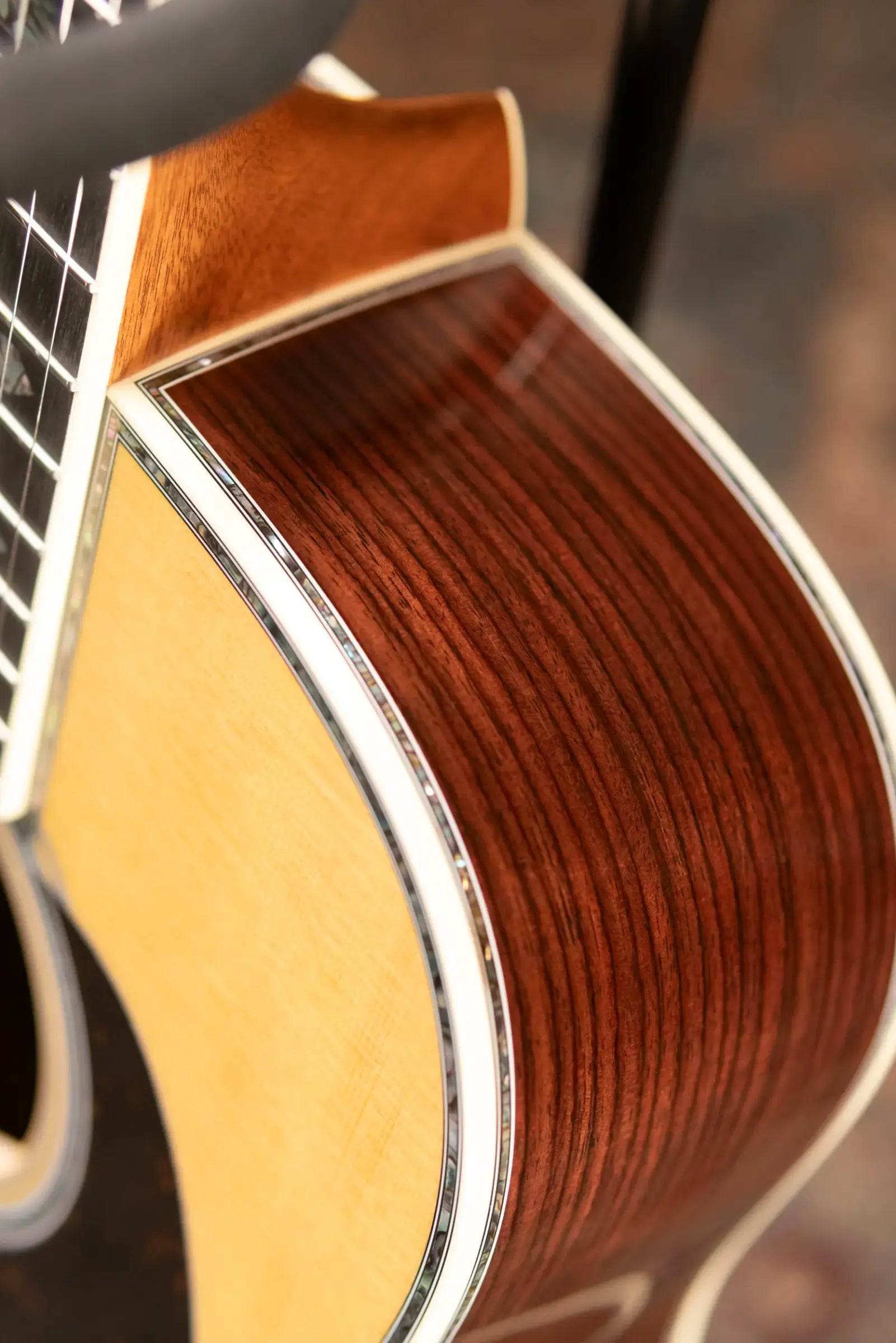 Martin Custom Shop Style 45 Dreadnought Acoustic Guitar - East Indian Rosewood with Hardshell Case