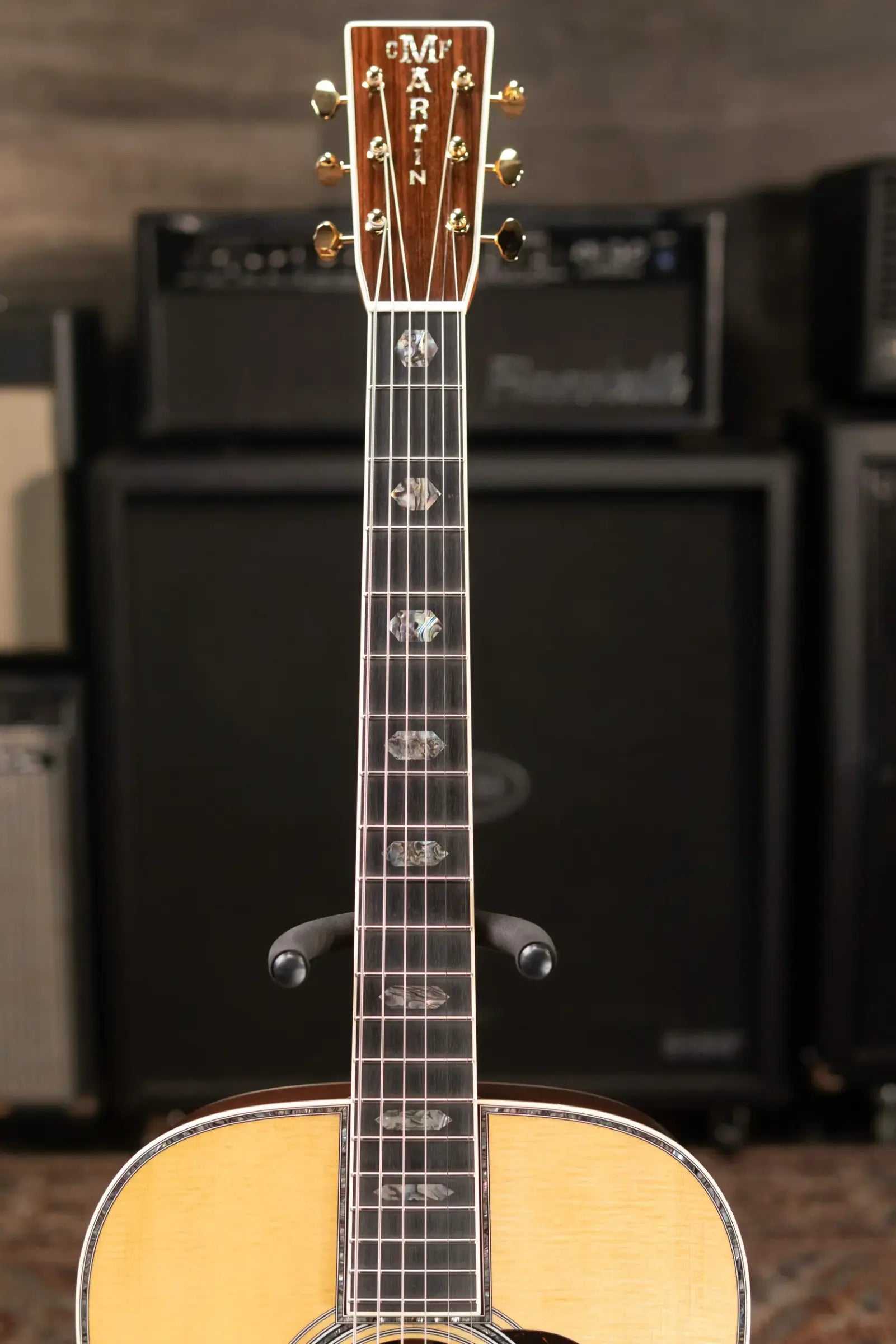 Martin Custom Shop Style 45 Dreadnought Acoustic Guitar - East Indian Rosewood with Hardshell Case