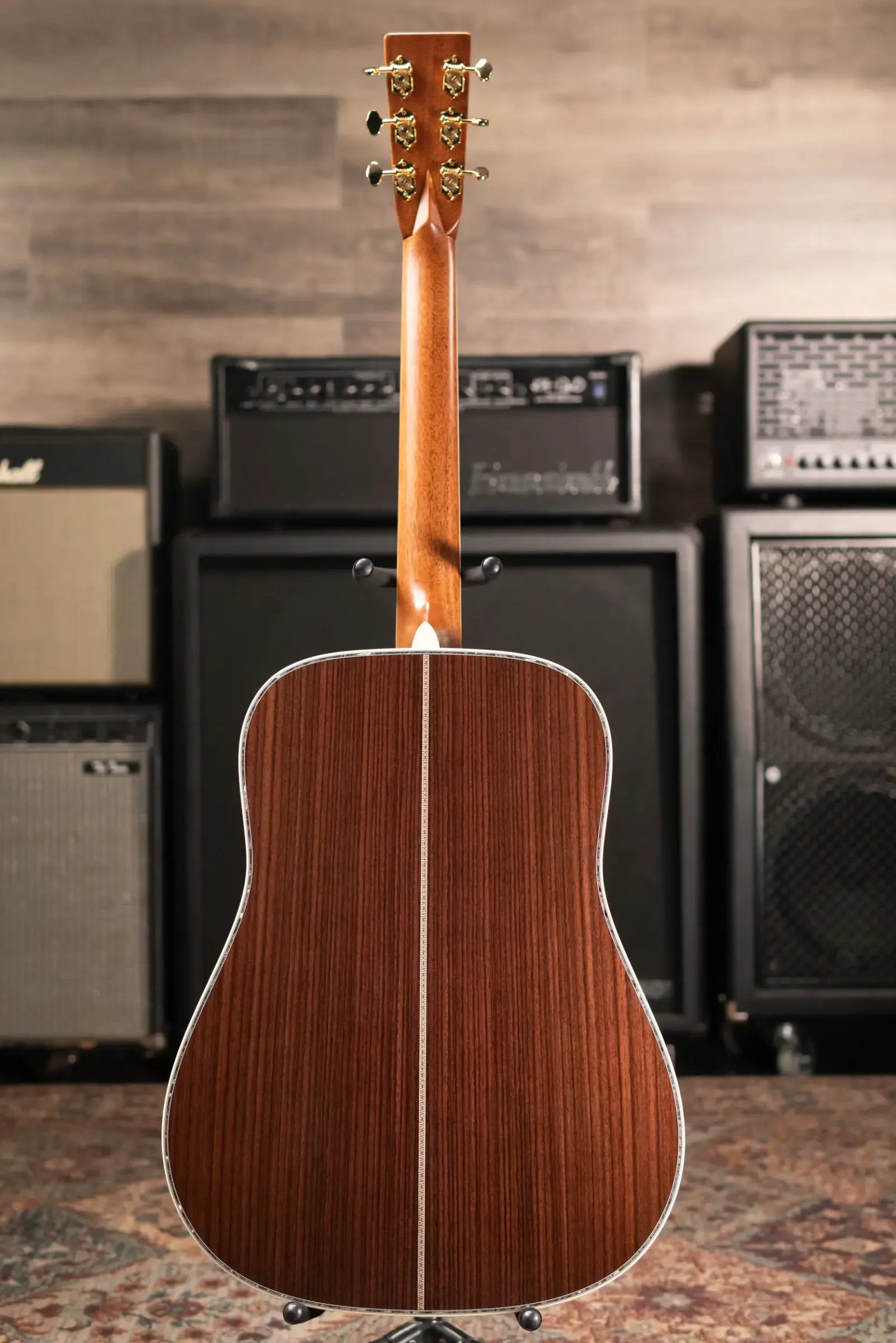 Martin Custom Shop Style 45 Dreadnought Acoustic Guitar - East Indian Rosewood with Hardshell Case