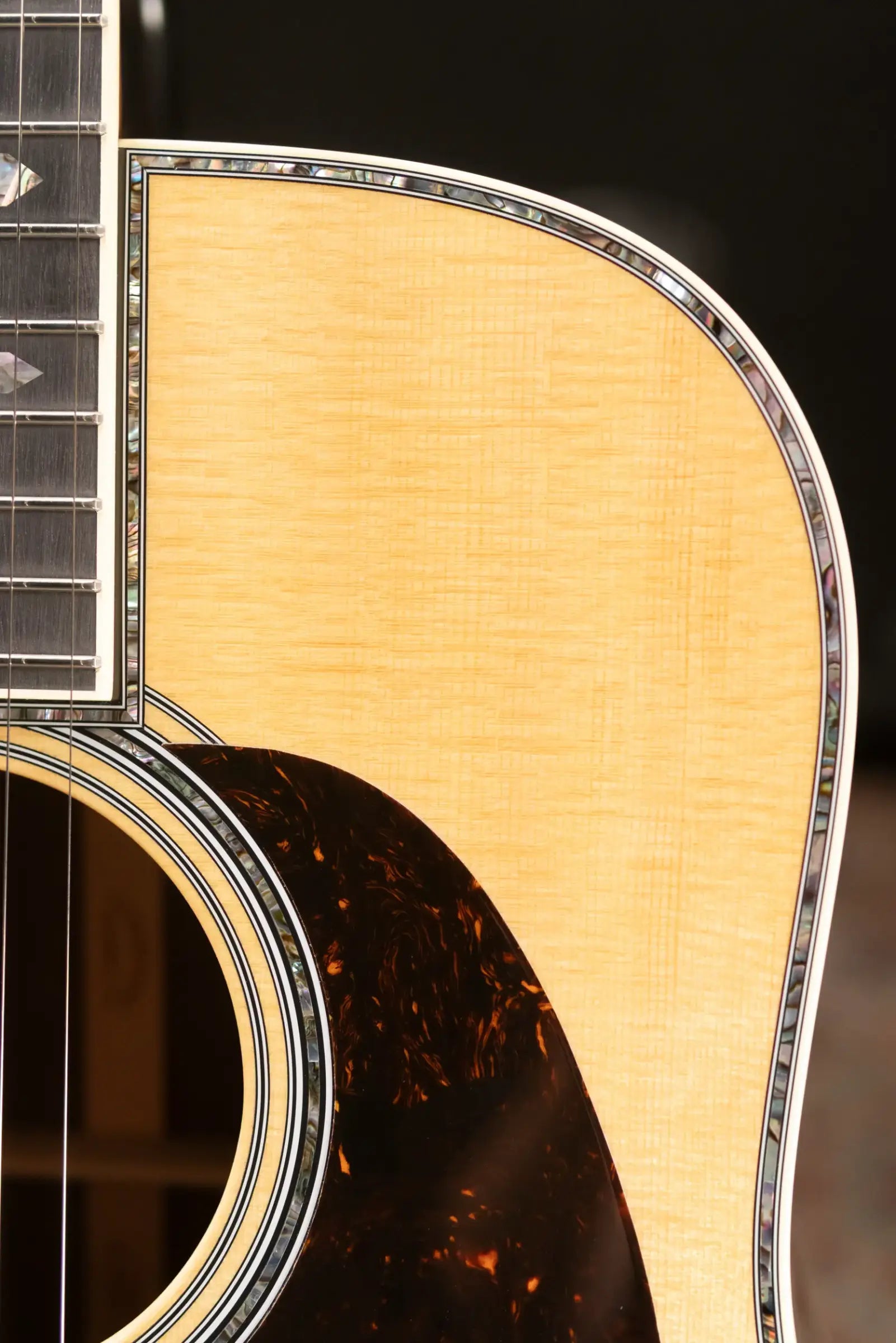 Martin Custom Shop Style 45 Dreadnought Acoustic Guitar - East Indian Rosewood with Hardshell Case