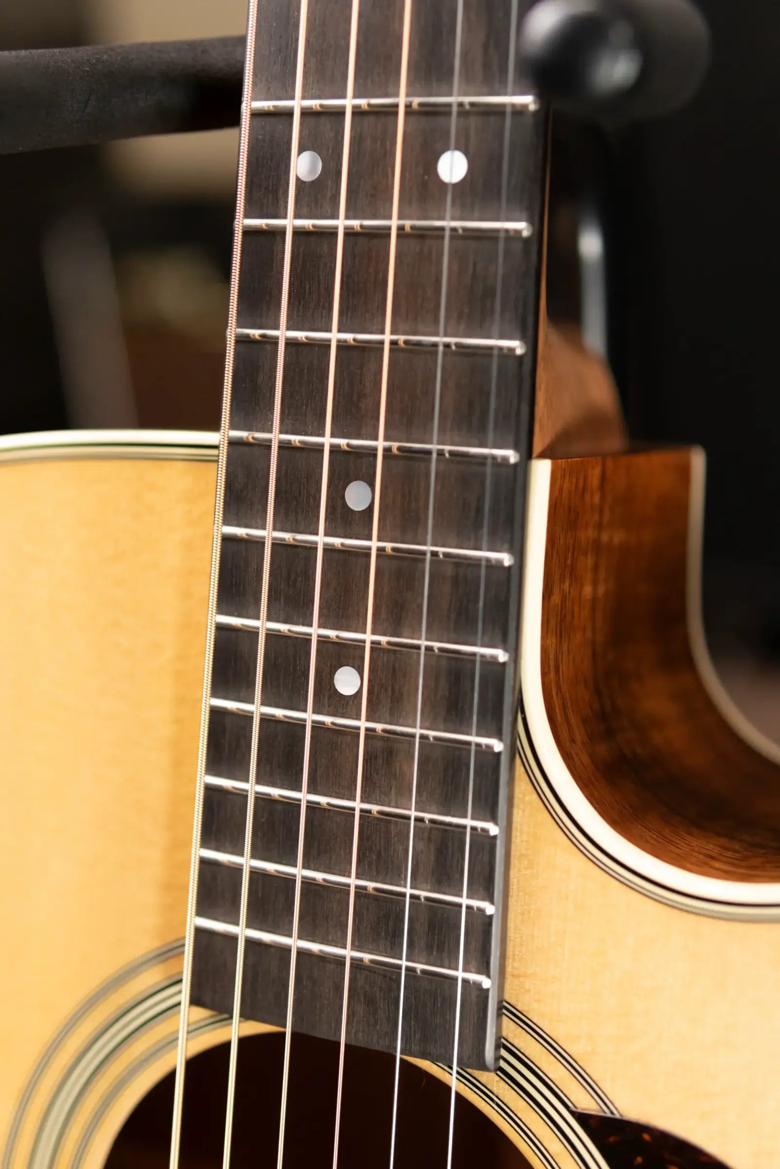 Martin Custom Shop Dreadnought Acoustic Guitar - Extra Figured Koa with Hardshell Case