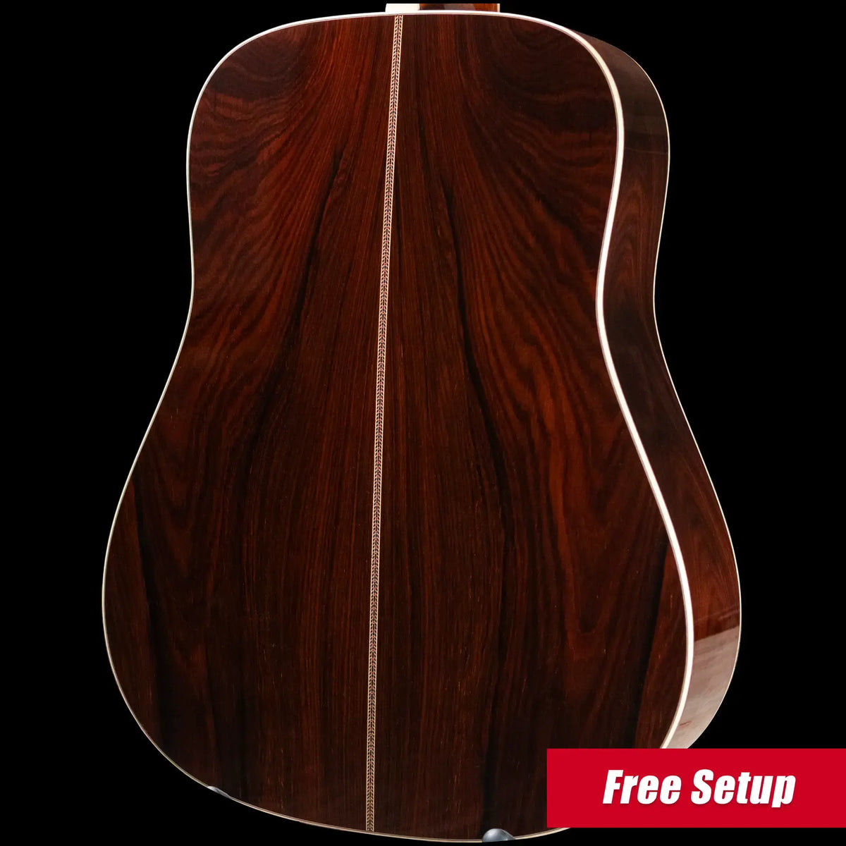 Martin Custom Shop Dreadnought Acoustic Guitar - Guatemalan Rosewood with Hardshell Case