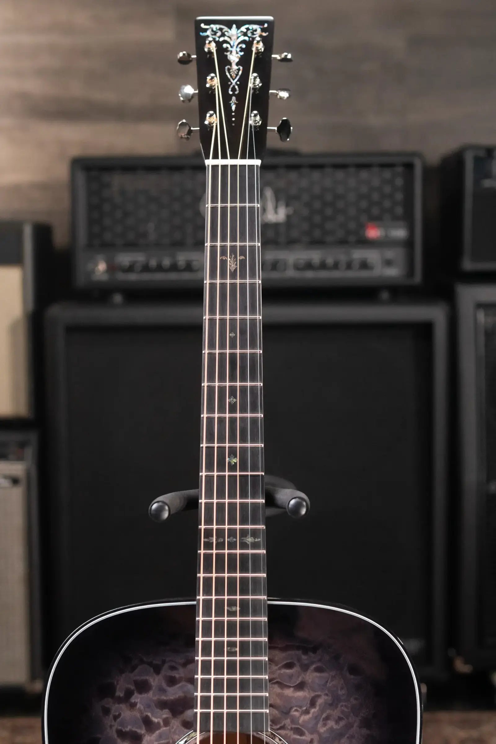 Martin Custom Shop Style 45 D-14F Acoustic Guitar - Deep Quilted Maple with Hardshell Case