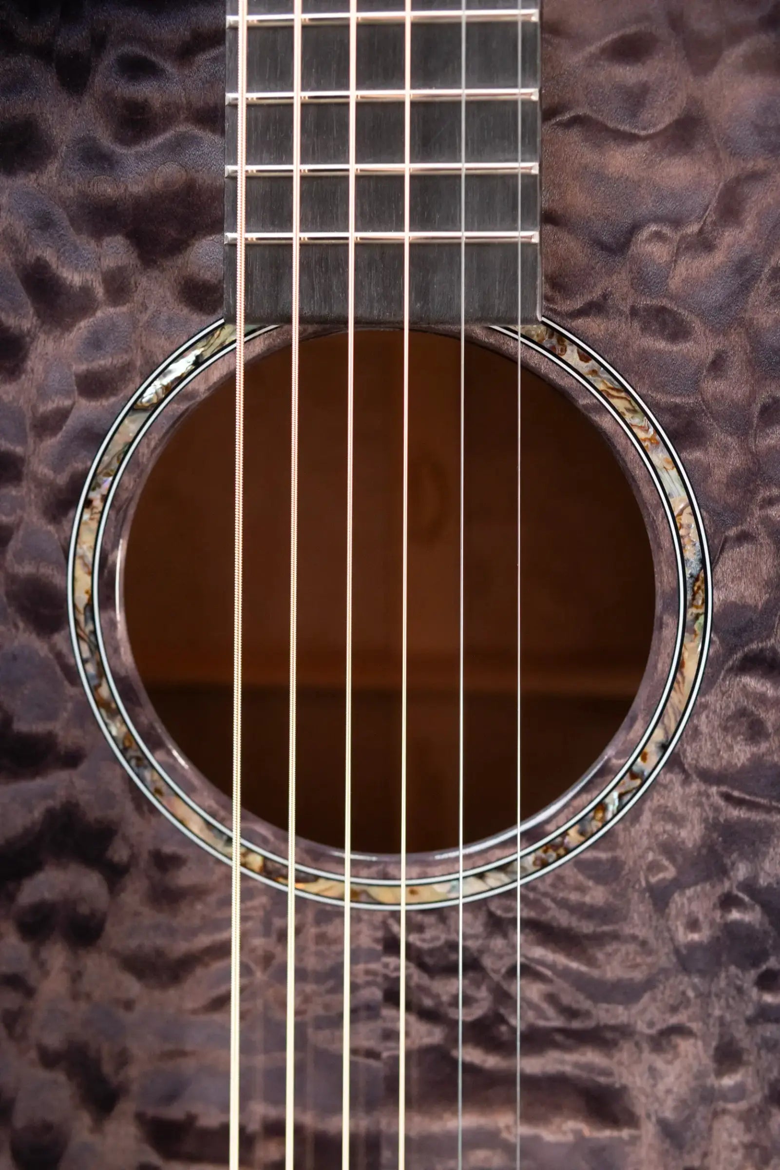 Martin Custom Shop Style 45 D-14F Acoustic Guitar - Deep Quilted Maple with Hardshell Case