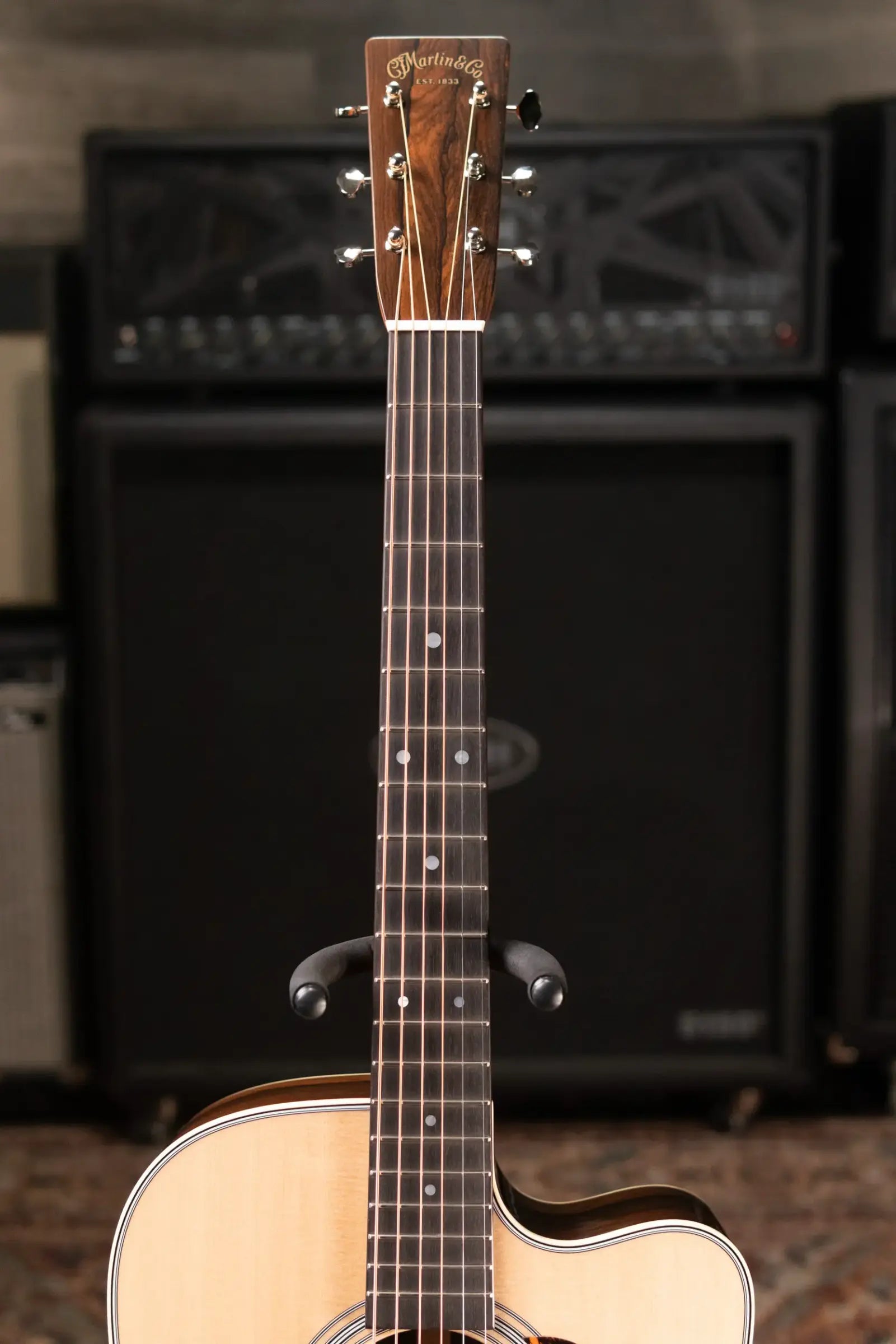 Martin Custom Shop Dreadnought Acoustic Guitar - Ziricote with Hardshell Case