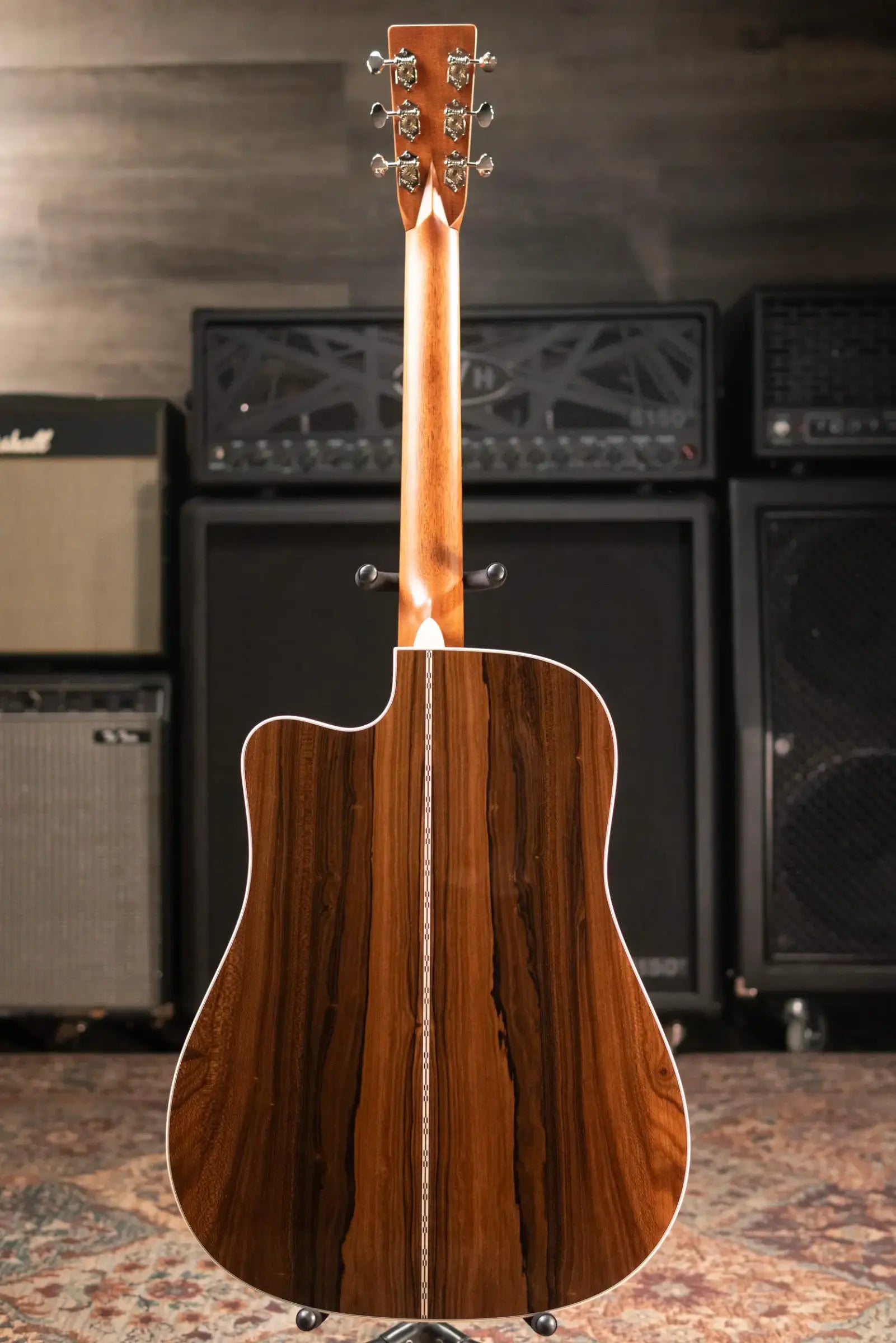 Martin Custom Shop Dreadnought Acoustic Guitar - Ziricote with Hardshell Case