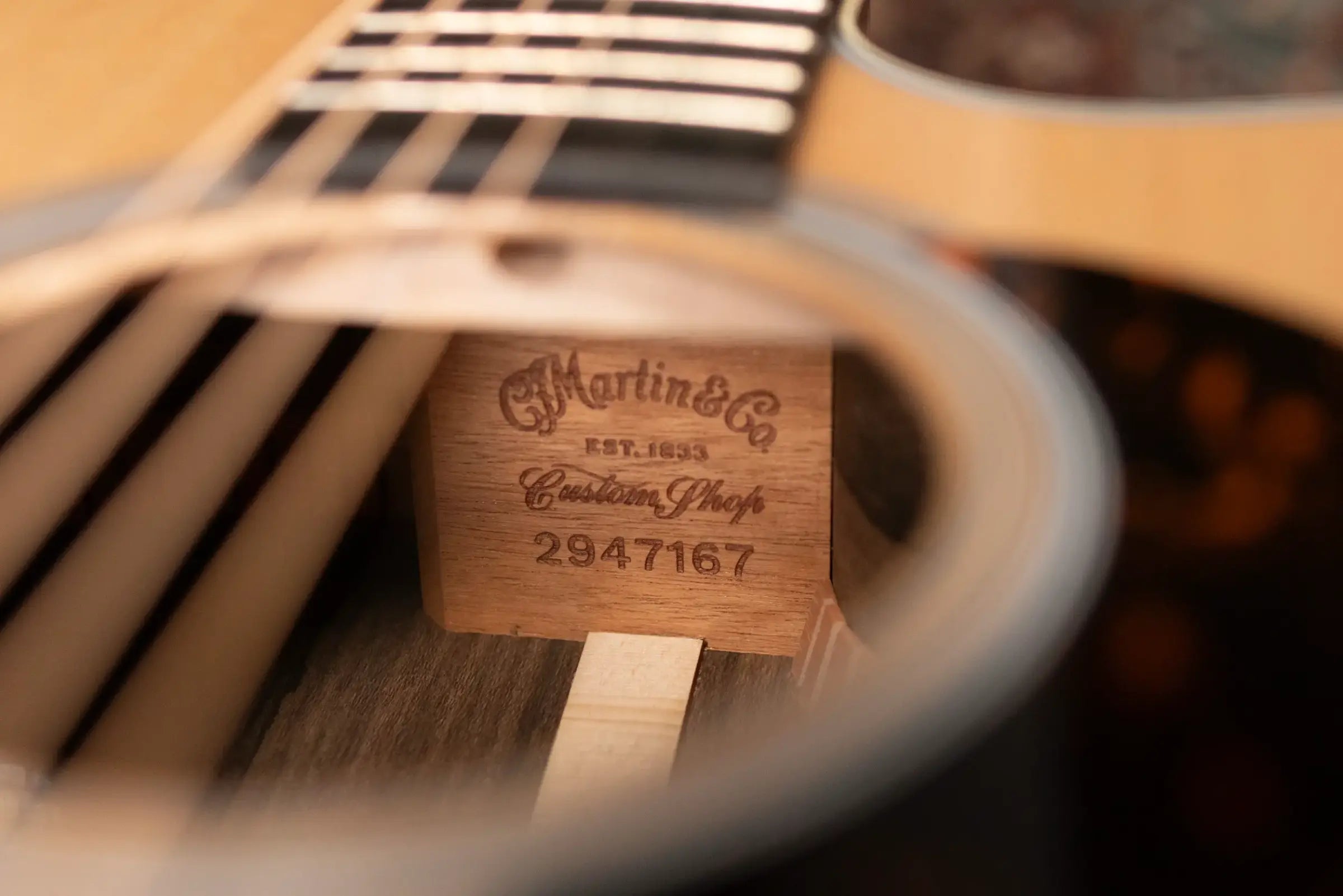 Martin Custom Shop Dreadnought Acoustic Guitar - Ziricote with Hardshell Case