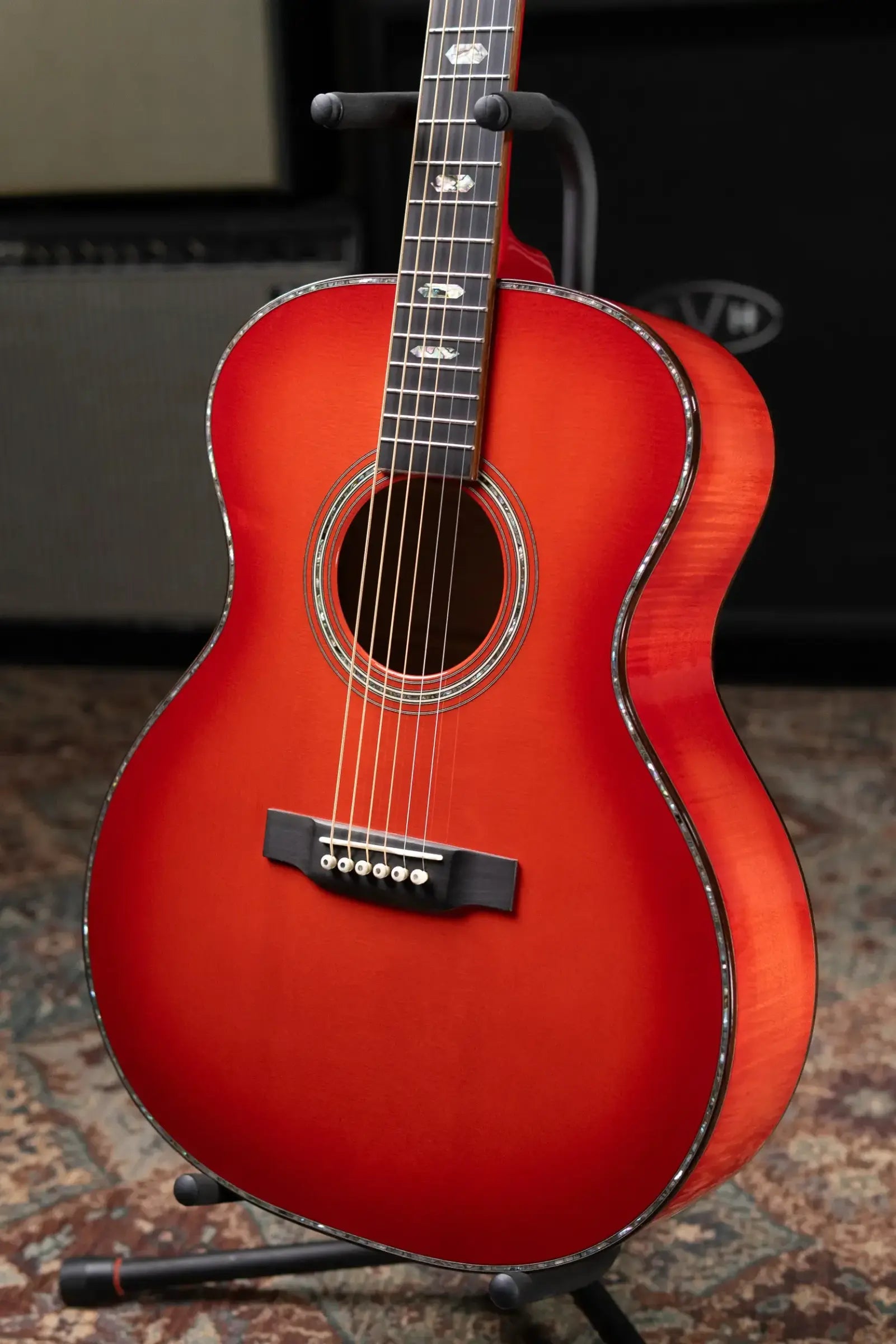 Martin Custom Shop NAMM 2025 Grand Performance Acoustic Guitar - Flame Maple with Hardshell Case - Used