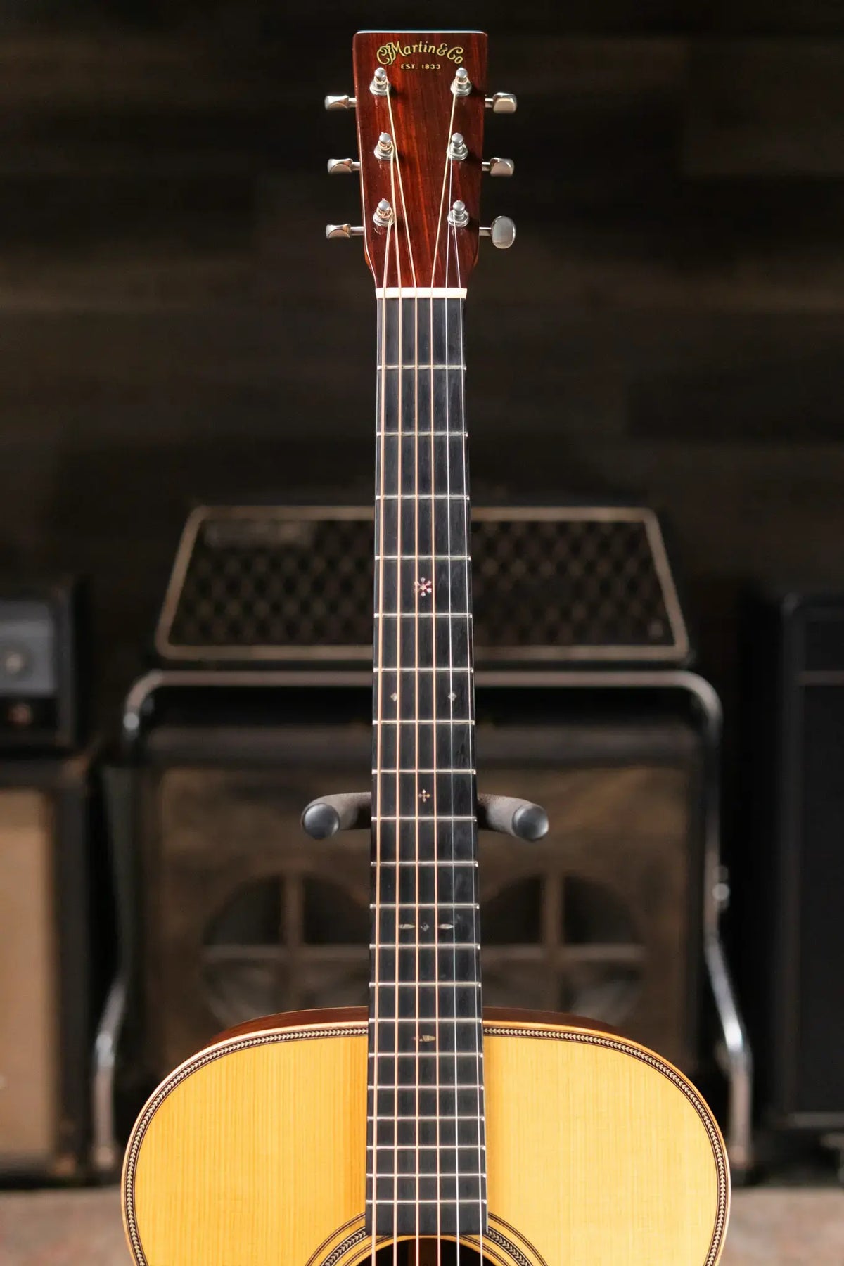 Martin Custom Shop OM-28 Acoustic/Electric Guitar - Adirondack/Cocobolo with Hardshell Case - Used