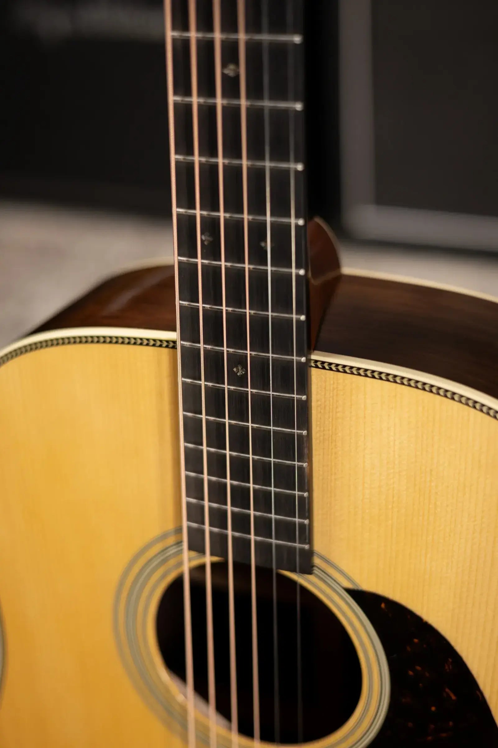 Martin Custom Shop Style 28 D-14F Indian Rosewood Dreadnought Acoustic Guitar with Hardshell Case - Used
