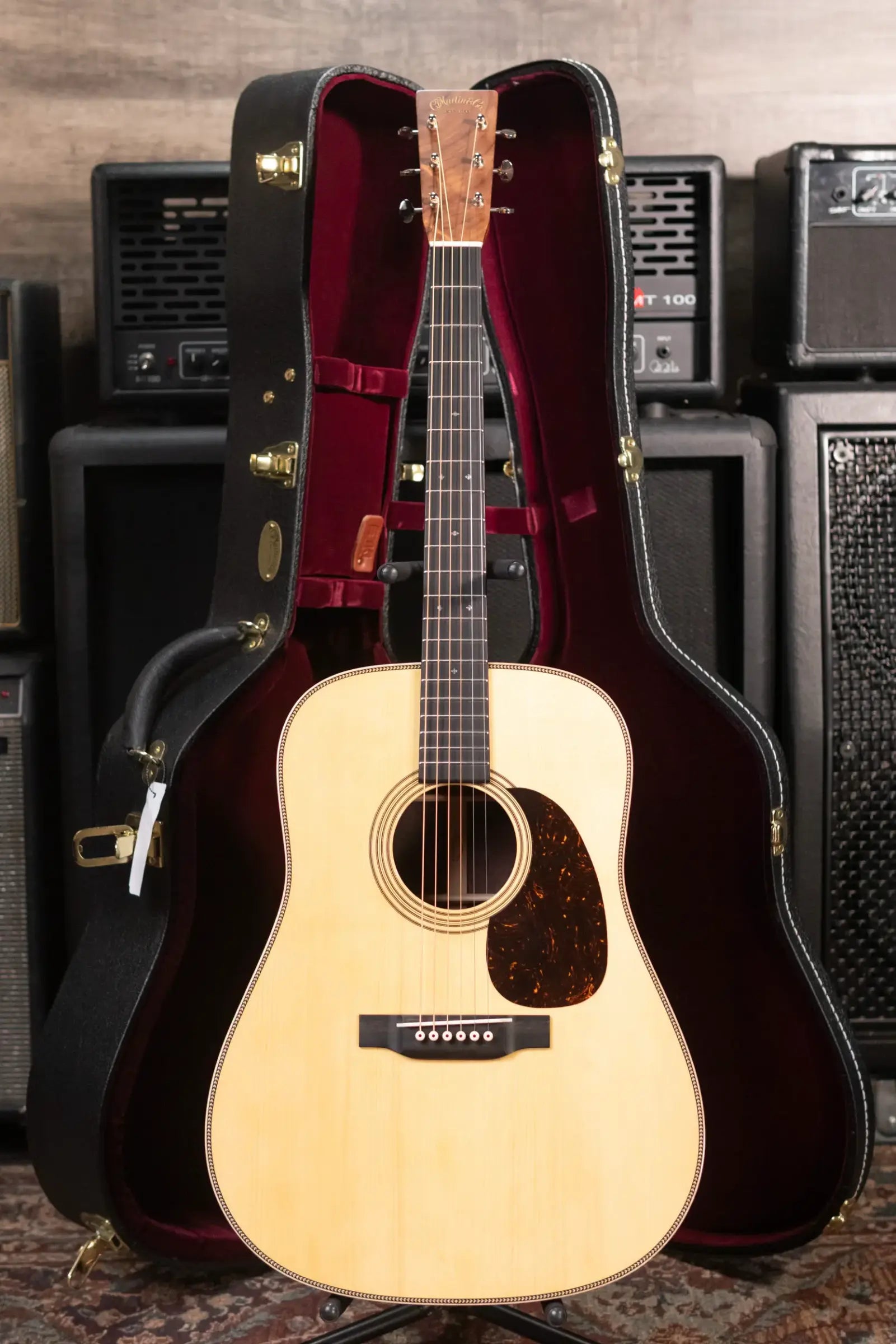 Martin Custom Style 28 D-14F Dreadnought Wild Grain East Indian Rosewood/Adirondack Spruce Acoustic with Hardshell Case - Used