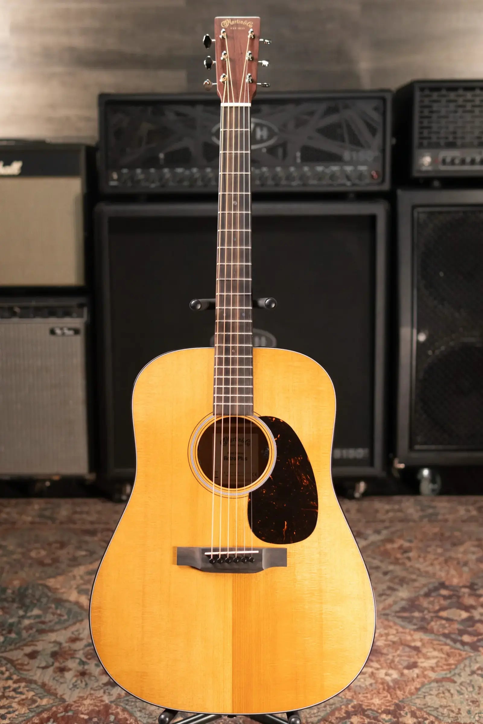 Martin DE Retro Plus Mahogany Acoustic/Electric Guitar with Gig Bag