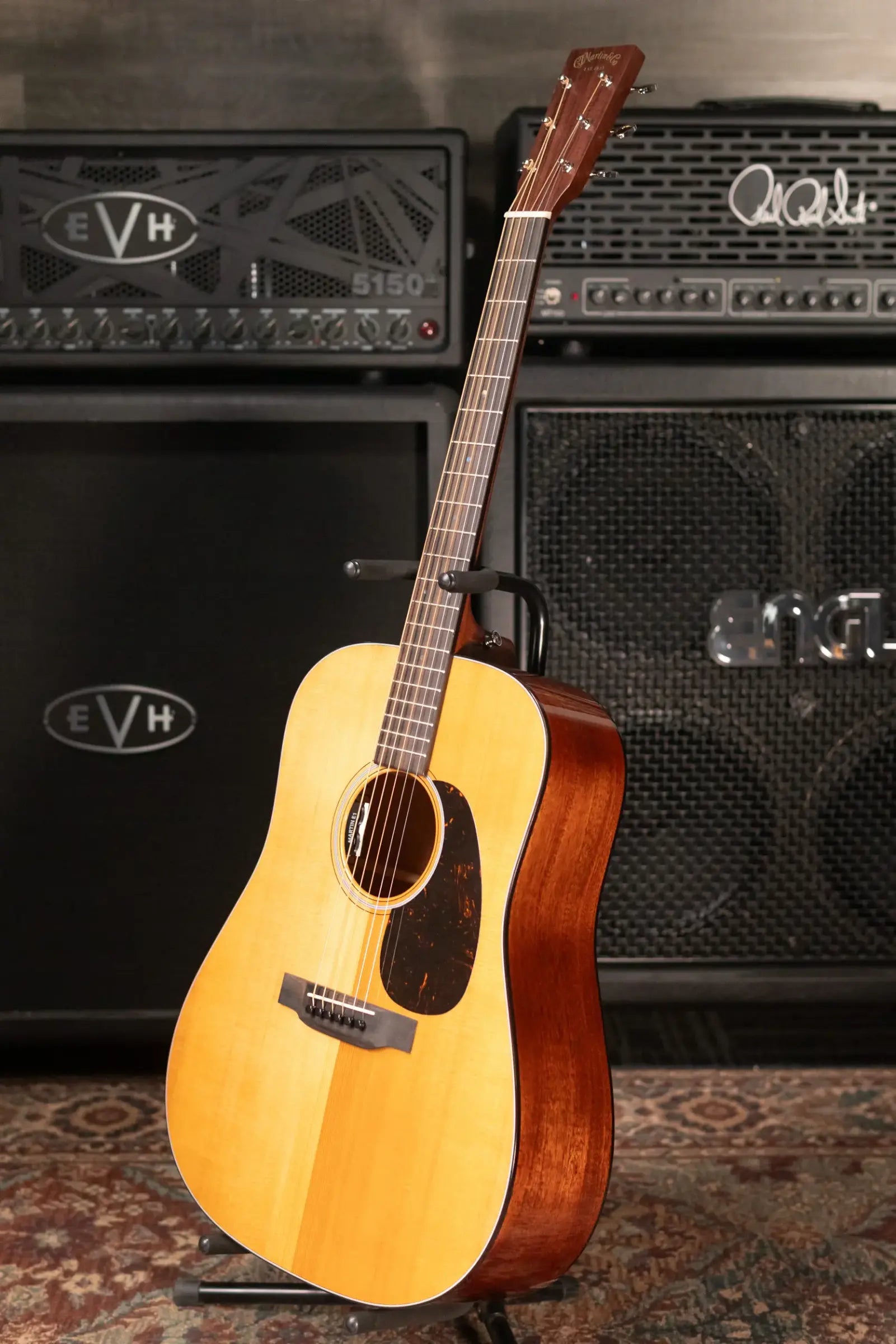 Martin DE Retro Plus Mahogany Acoustic/Electric Guitar with Gig Bag