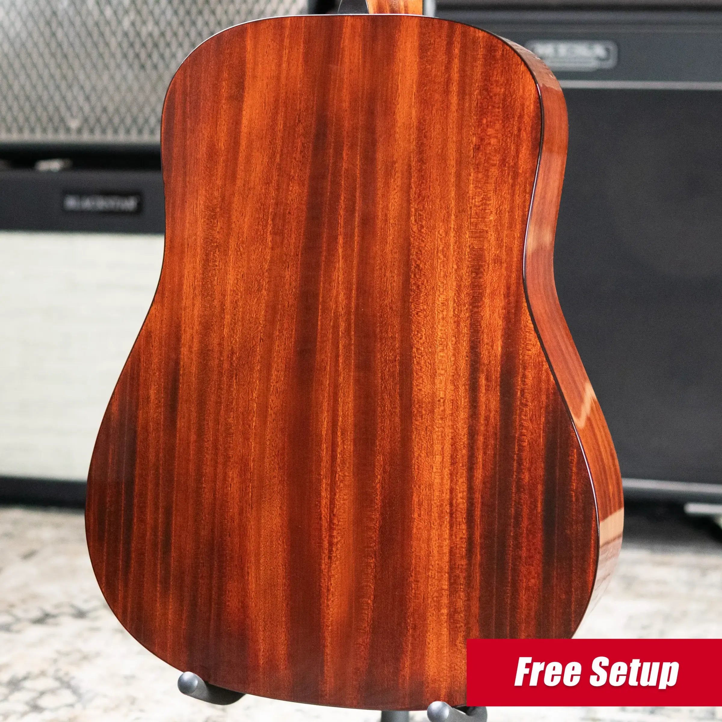 Martin DE Retro Plus Mahogany Acoustic/Electric Guitar with Gig Bag