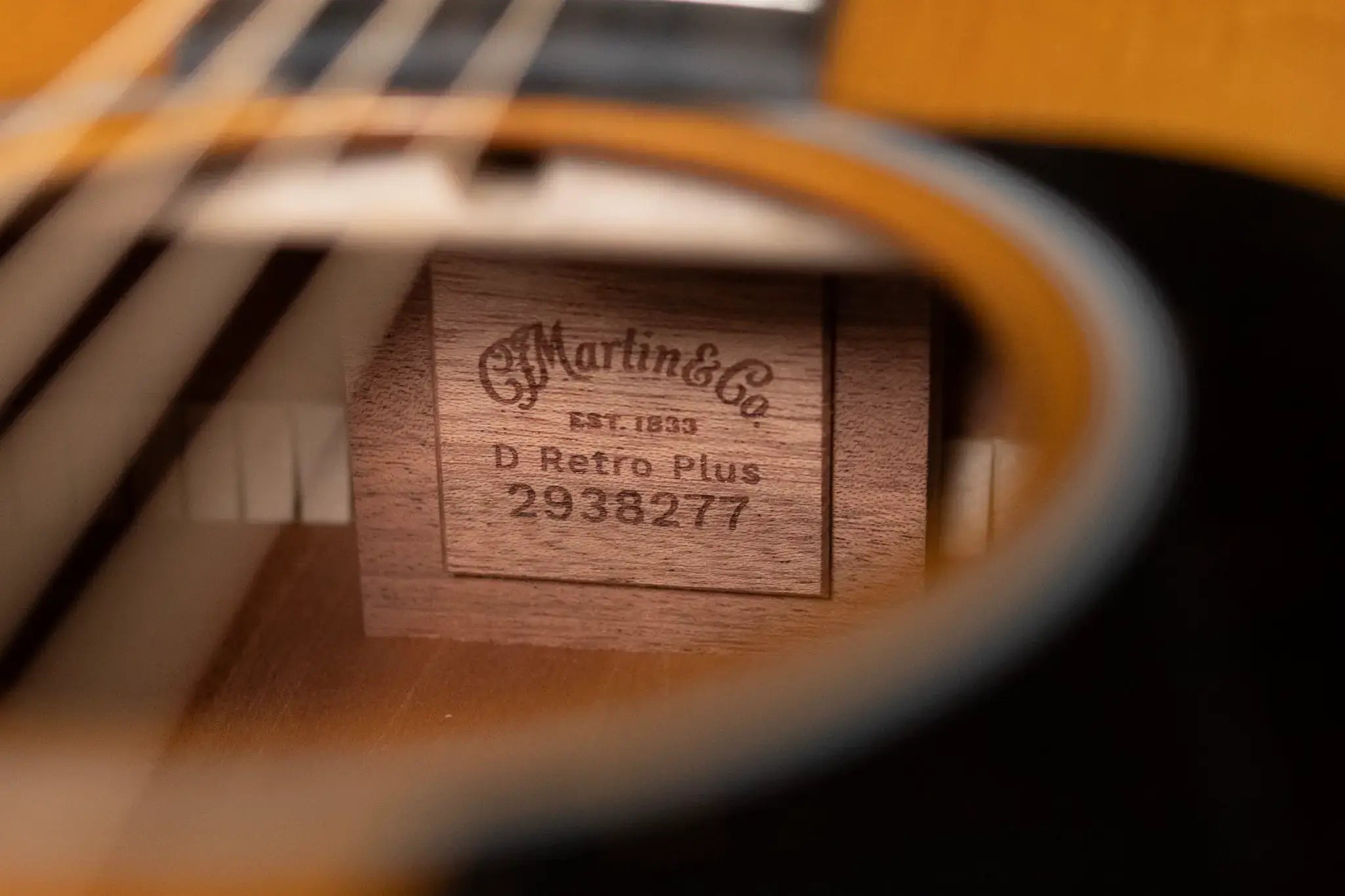 Martin DE Retro Plus Mahogany Dreadnought Acoustic Guitar with Gig Bag