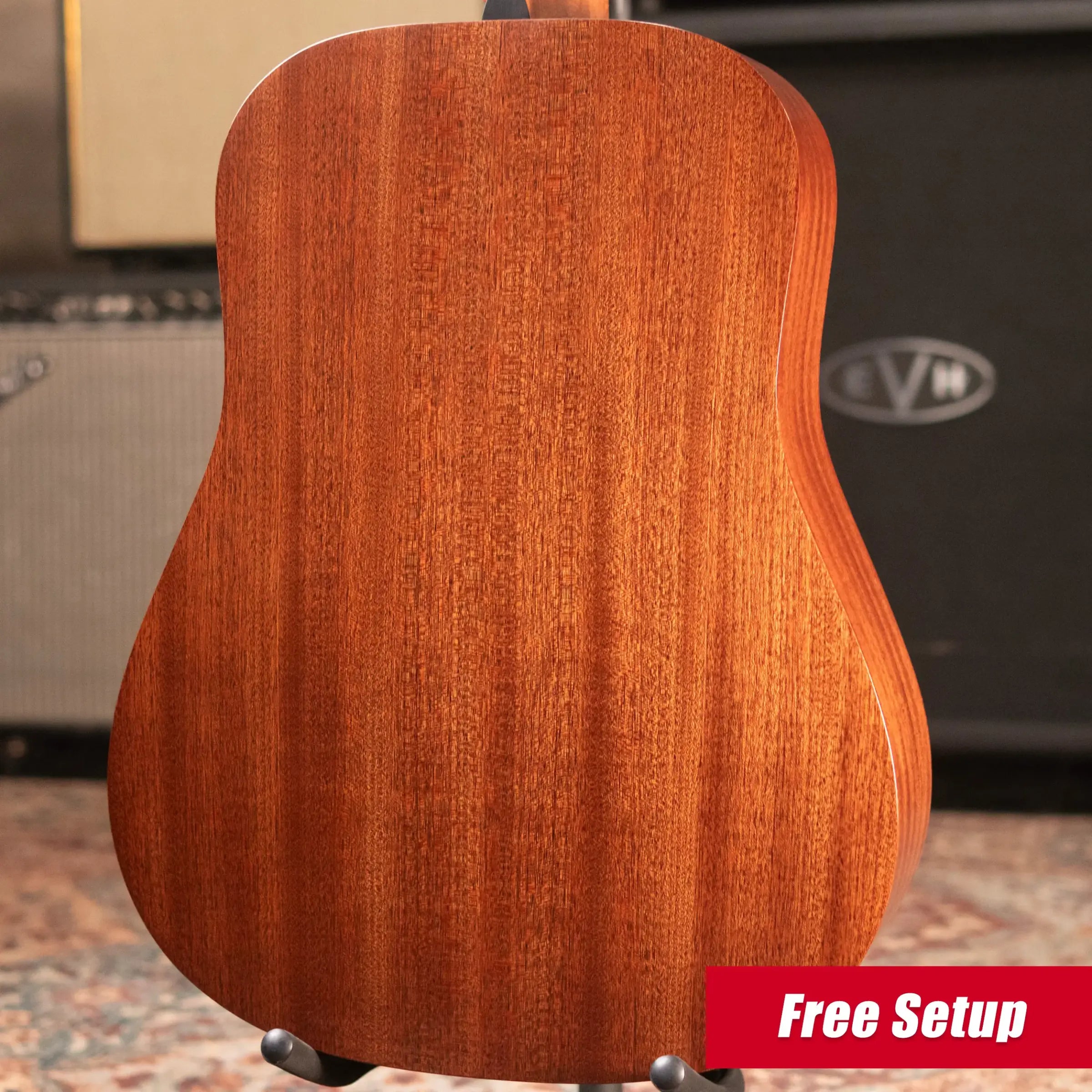 Martin D-10E Dreadnought Acoustic/Electric Guitar - Sapele Top with Gig Bag
