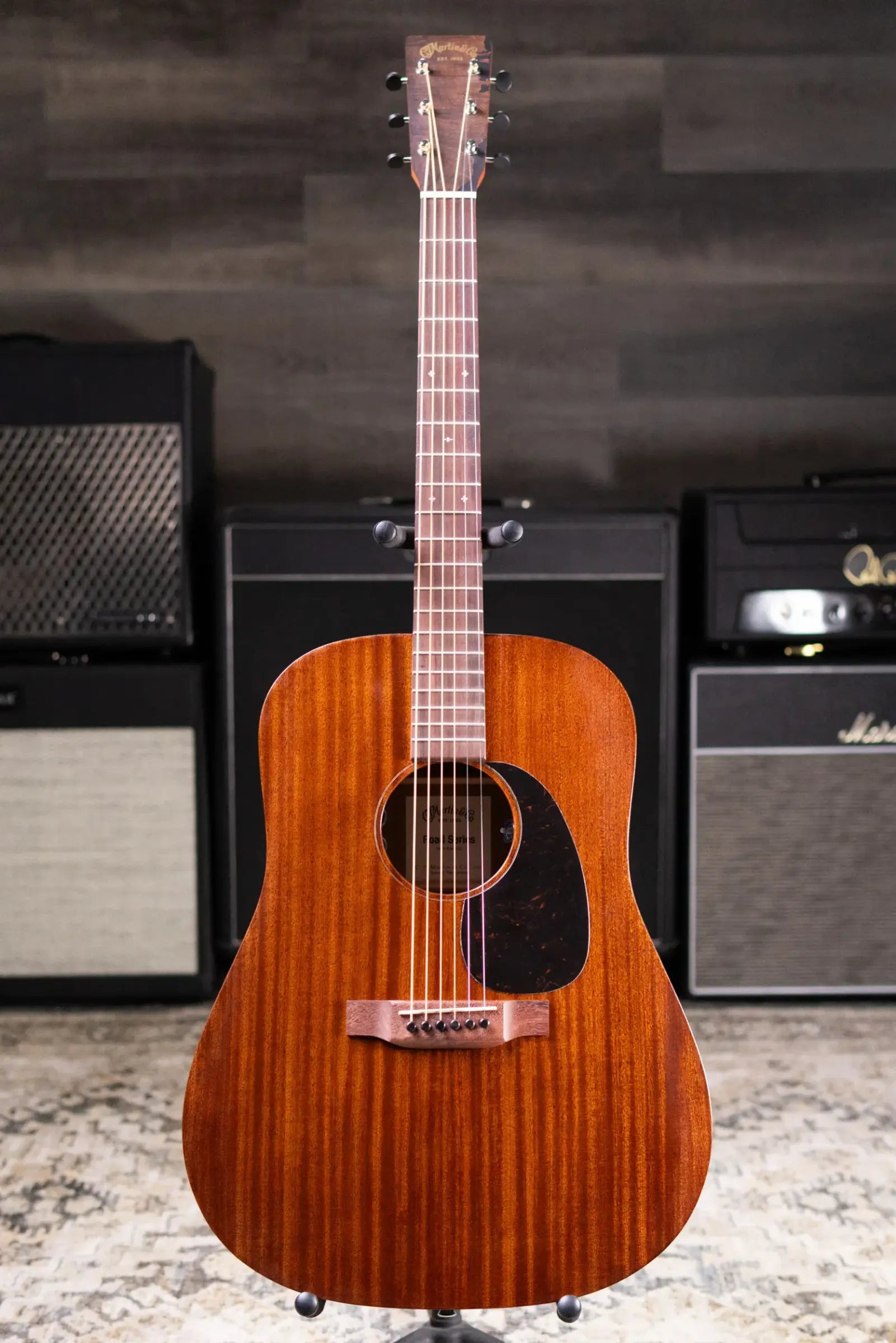 Martin D-10E Retro Sapele Acoustic/Electric Guitar with Gig Bag