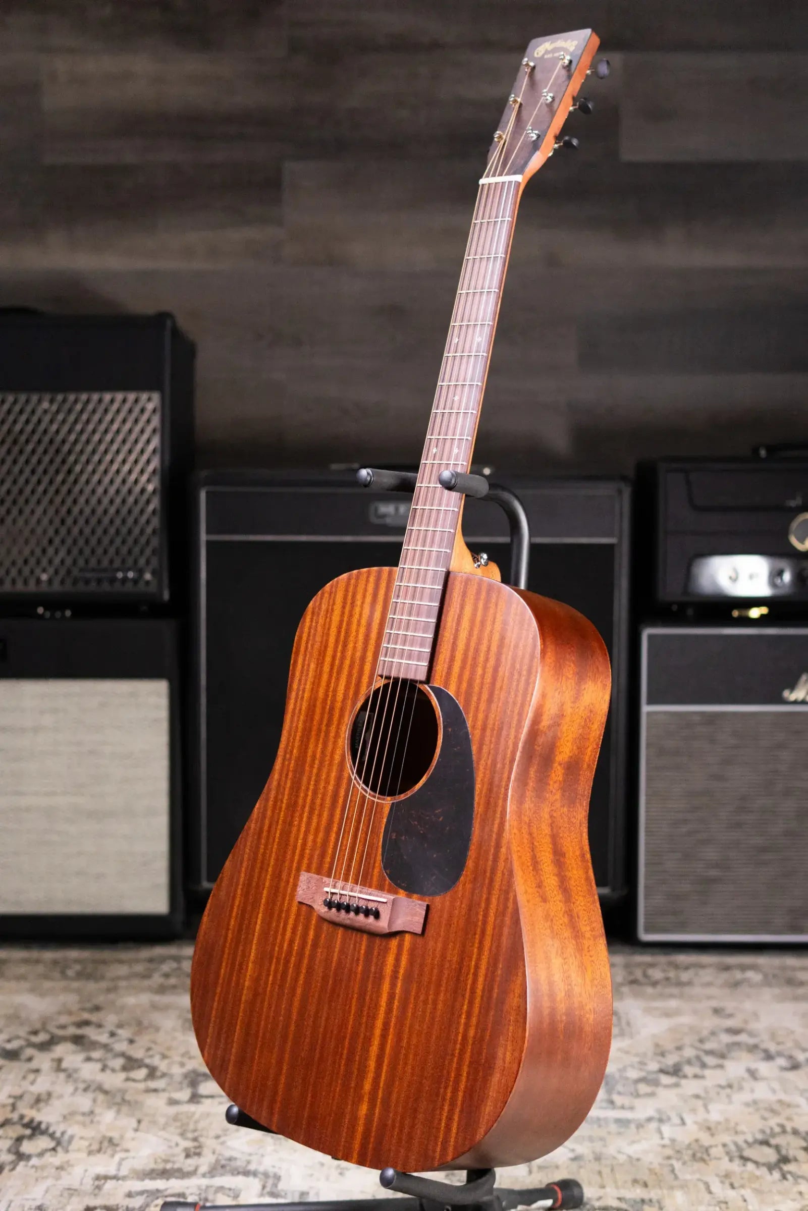 Martin D-10E Retro Sapele Acoustic/Electric Guitar with Gig Bag