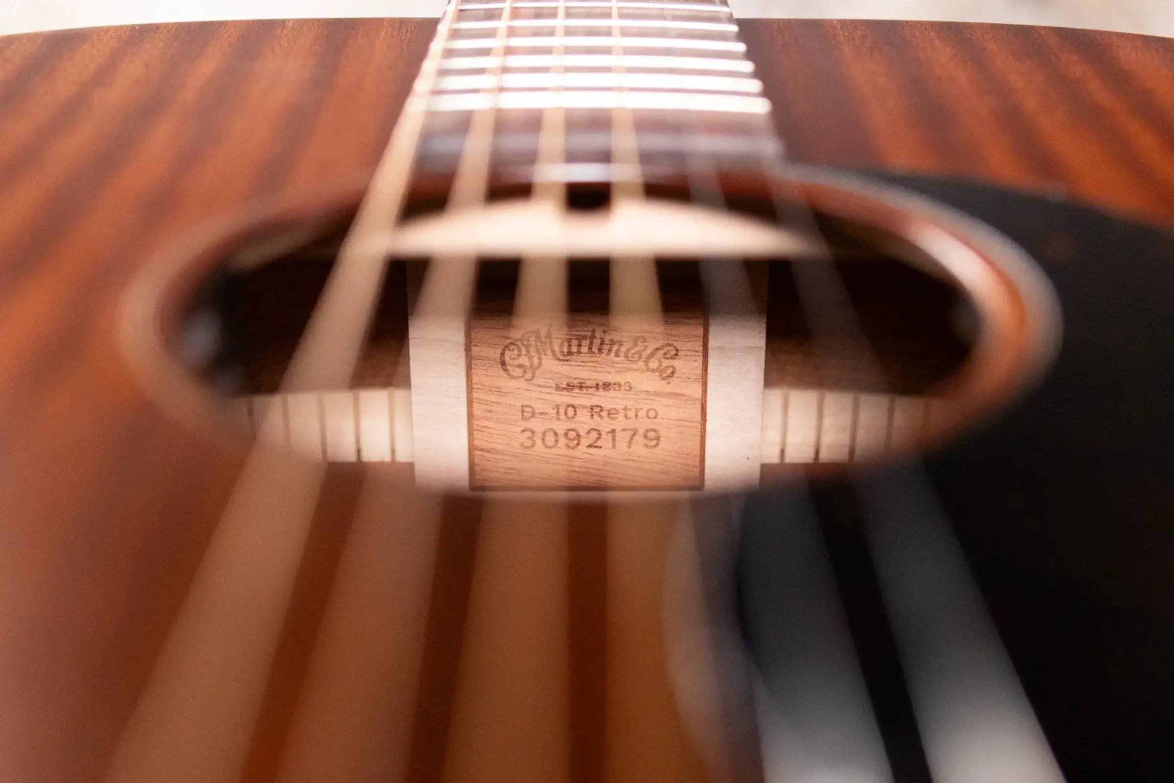 Martin D-10E Retro Sapele Acoustic/Electric Guitar with Gig Bag
