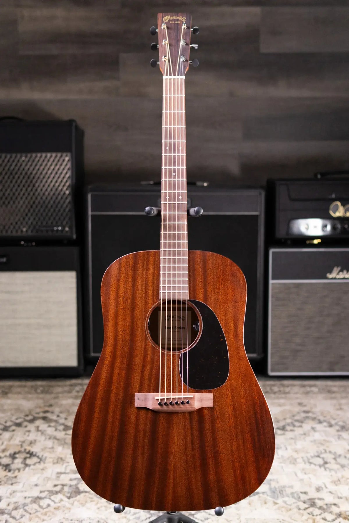 Martin D-10E Retro Sapele Acoustic/Electric Guitar with Gig Bag