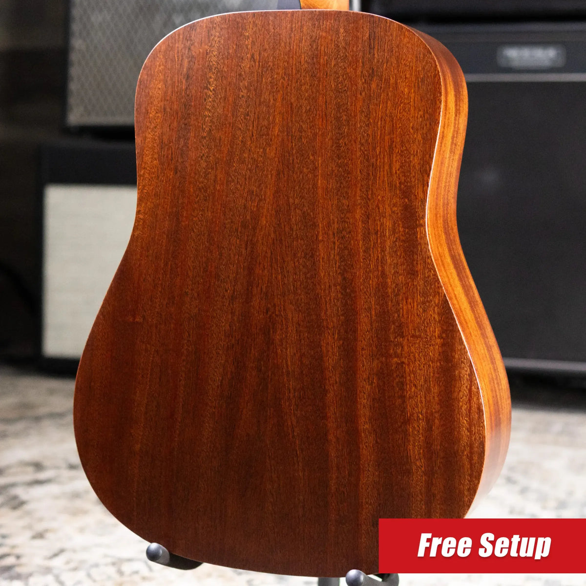Martin D-10E Retro Sapele Acoustic/Electric Guitar with Gig Bag