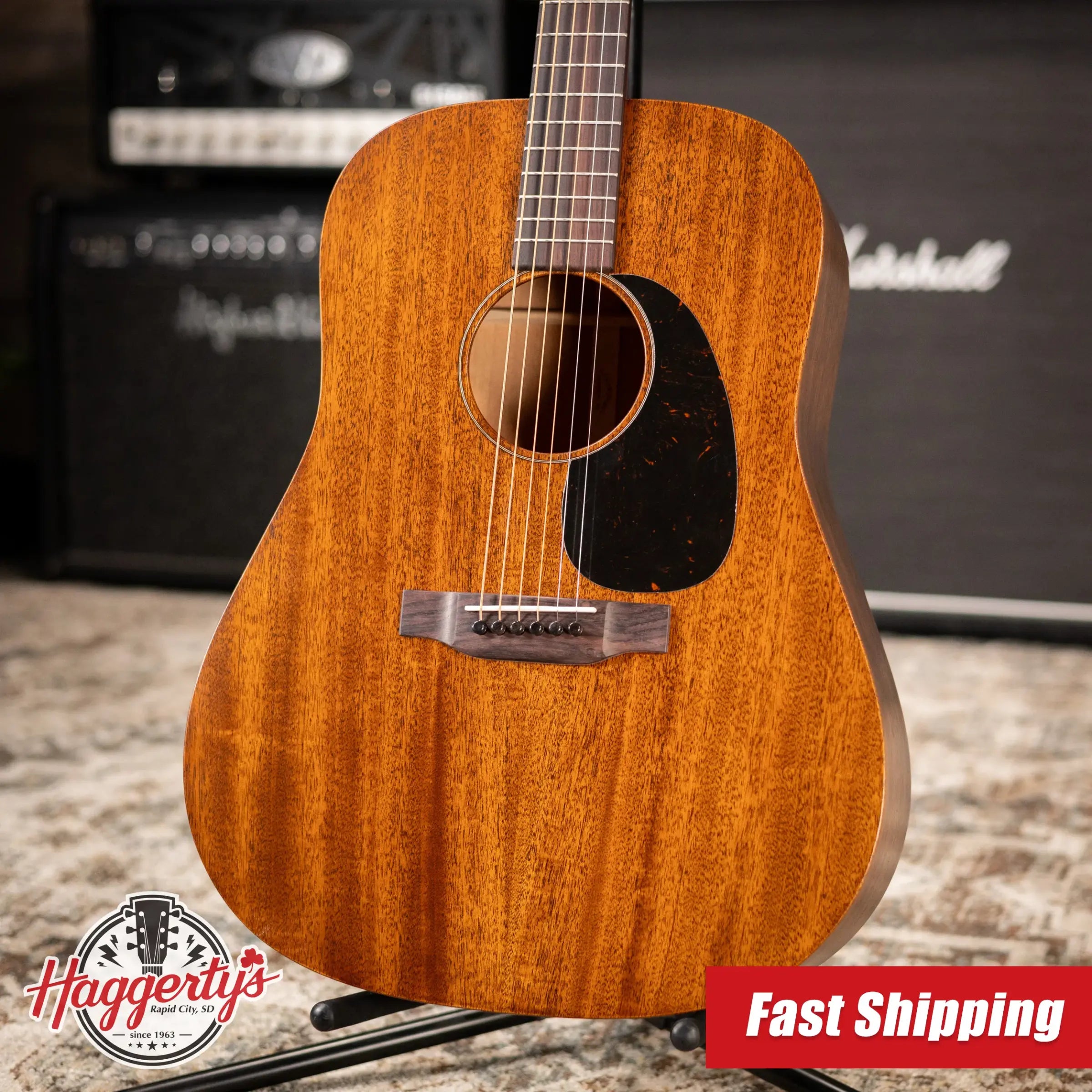 Martin D-15M Dreadnought Acoustic Guitar with Gig Bag