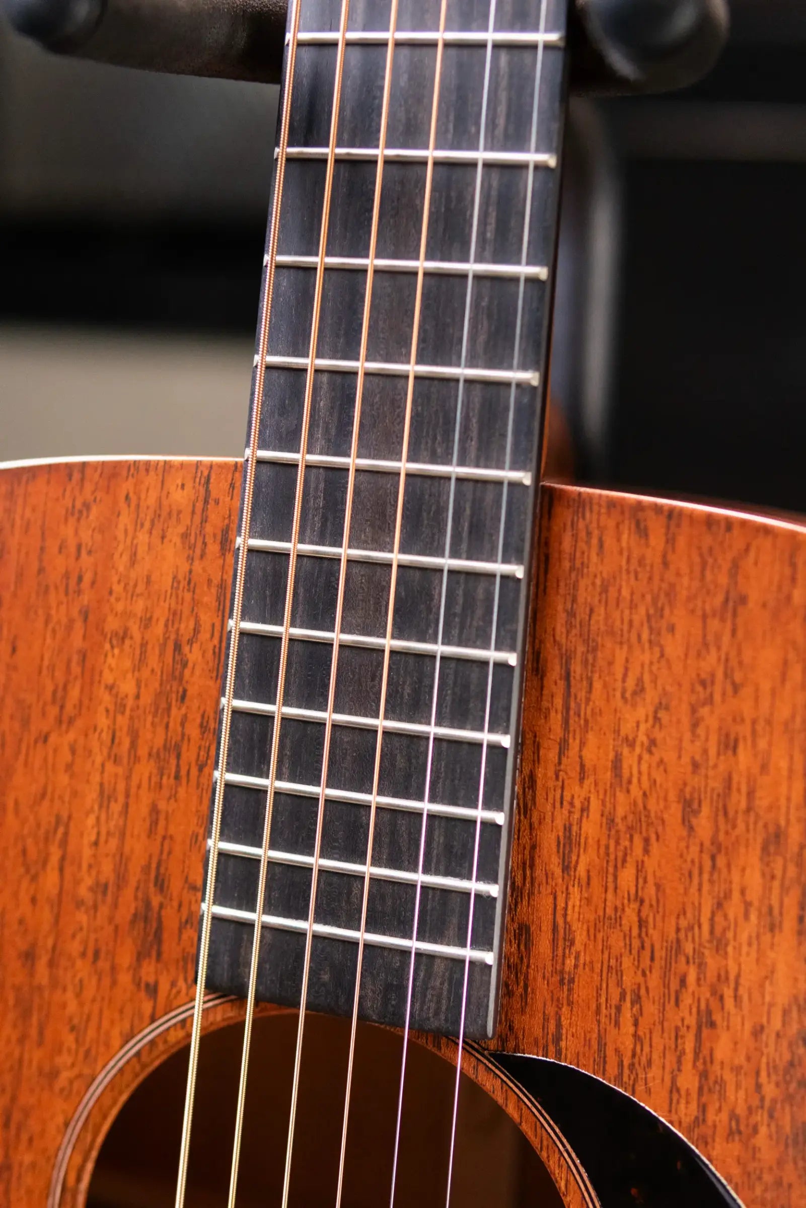 Martin D-17 Dreadnought Acoustic Guitar - Dark Mahogany with Hardshell Case