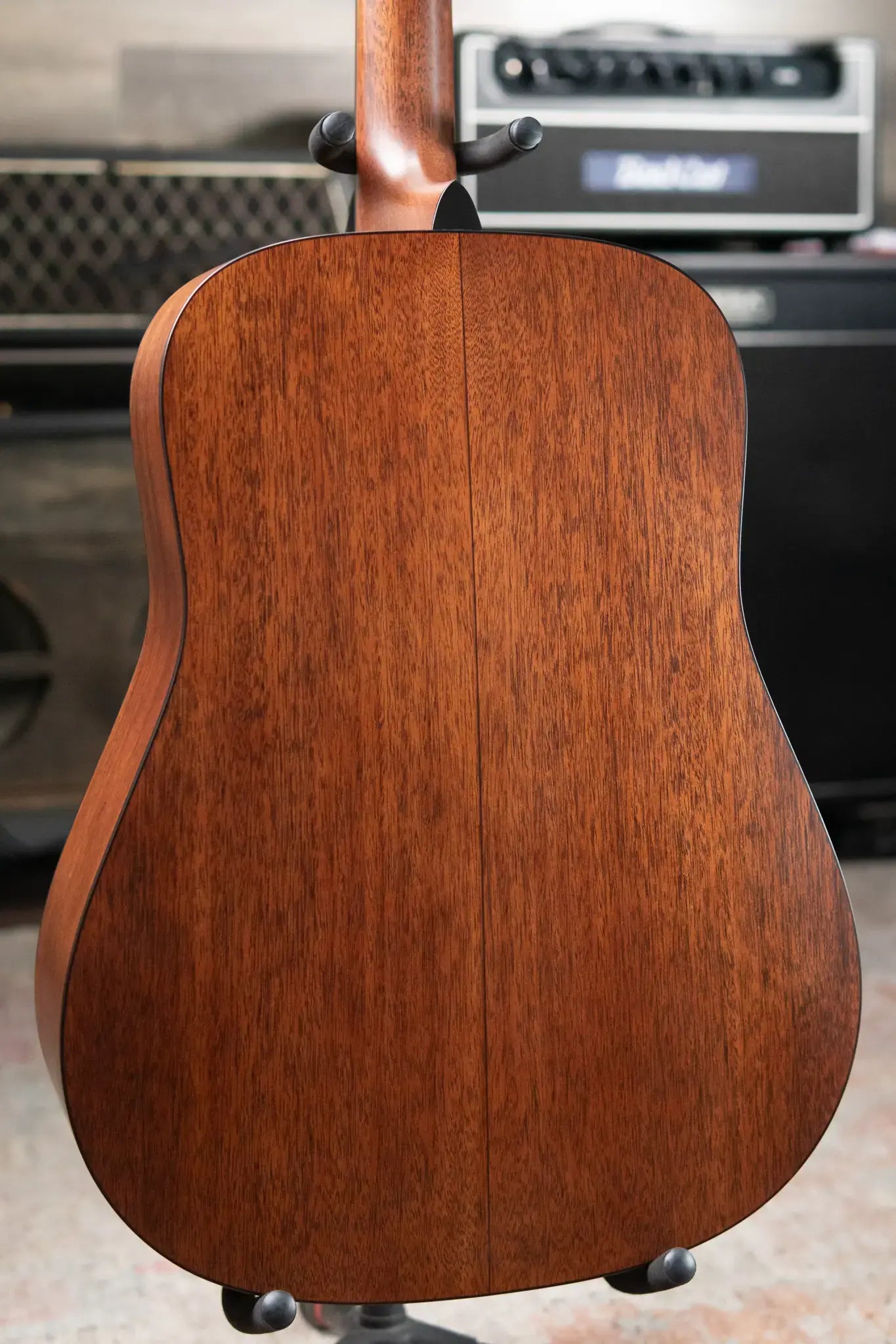 Martin D-18 Satin Dreadnought Acoustic - Amberburst with Hardshell Case