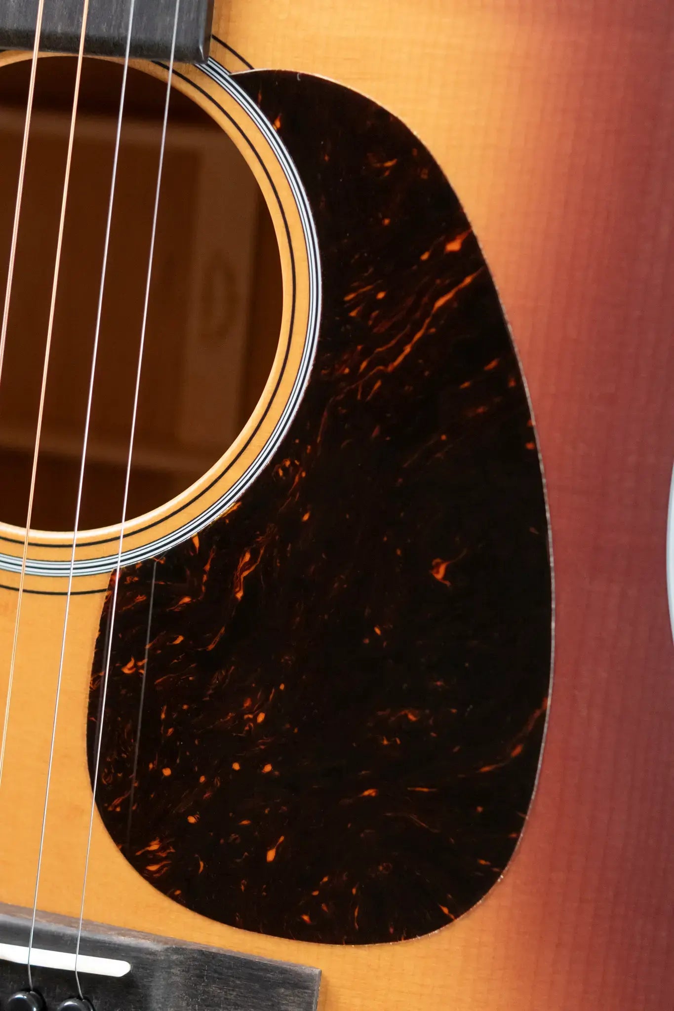 Martin D-18 Satin Dreadnought Acoustic - Amberburst with Hardshell Case