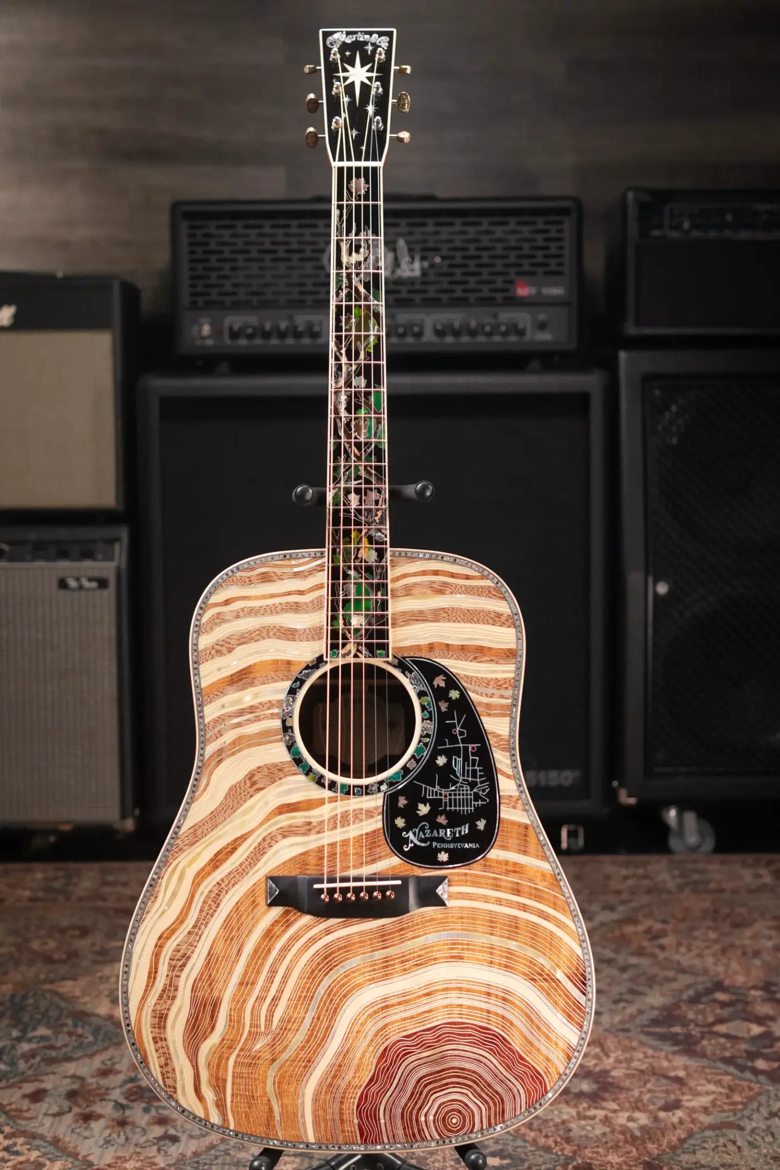 Martin D-300 Limited Edition 1 of 30 Acoustic Guitar - Natural with Hardshell Case