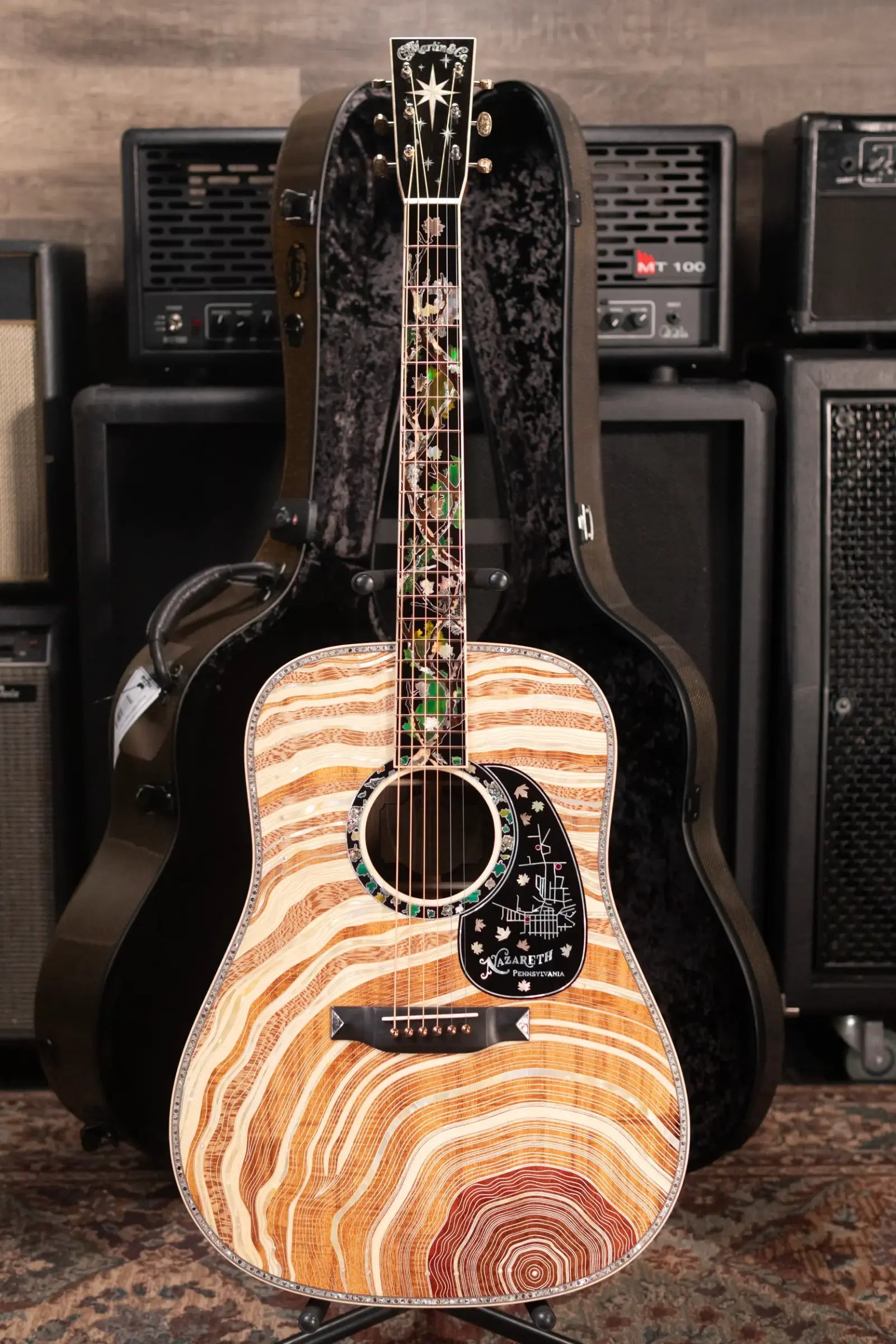 Martin D-300 Limited Edition 1 of 30 Acoustic Guitar - Natural with Hardshell Case