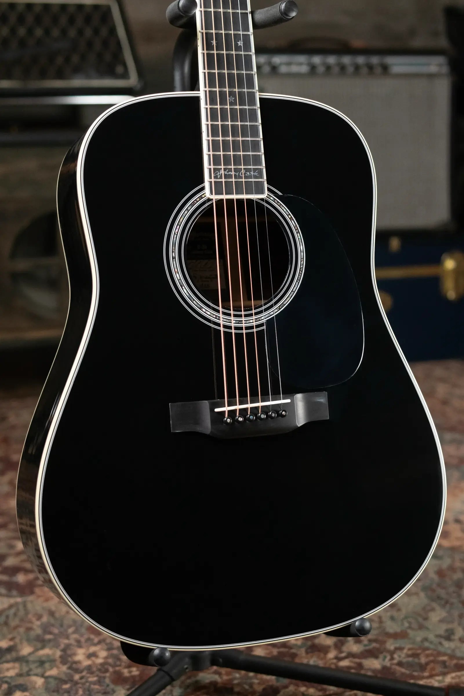 Martin D-35 Johnny Cash Signature Acoustic with Hardshell Case - Floor Model Demo