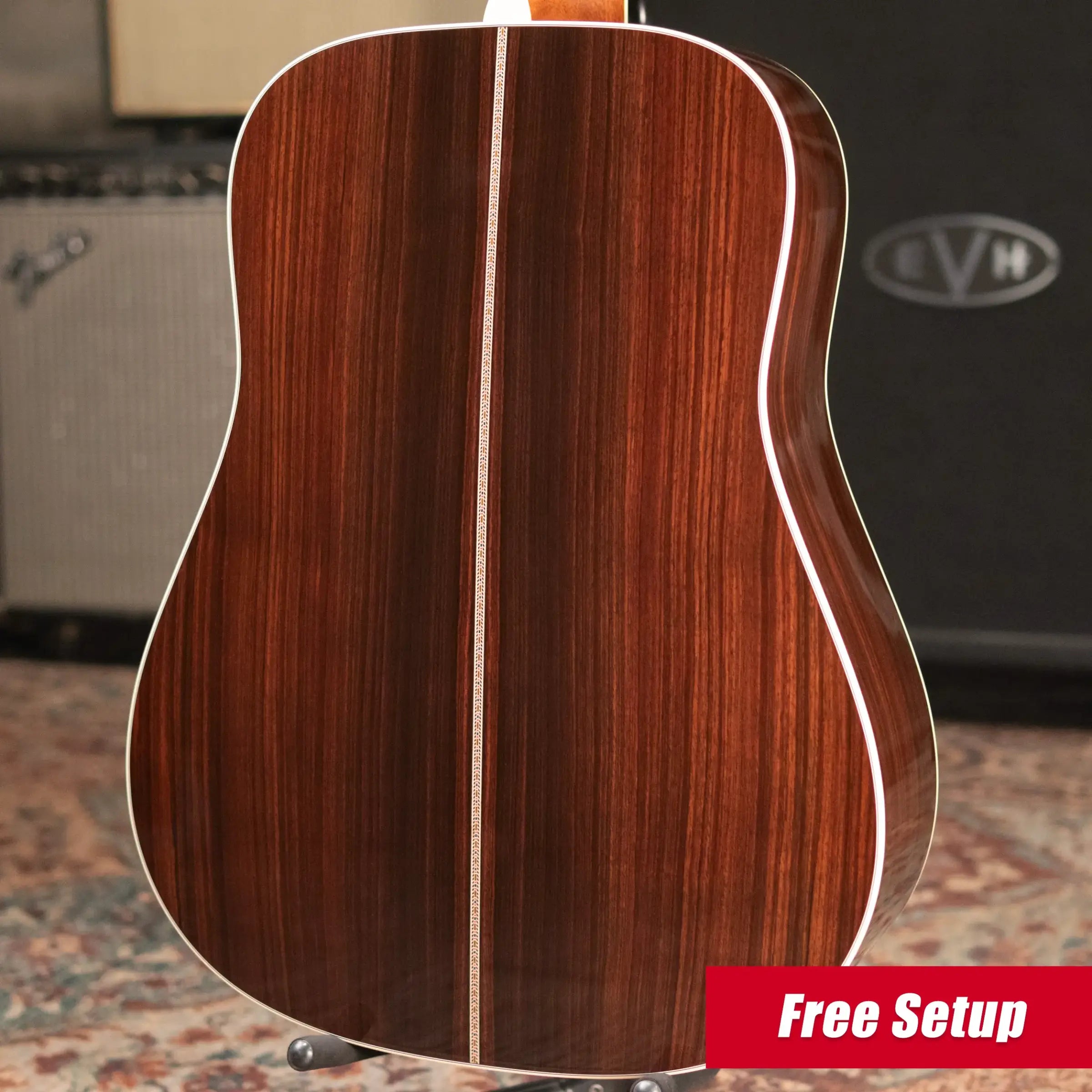 Martin D-41 Dreadnought Acoustic Guitar - 1933 Ambertone with Hardshell Case - Demo
