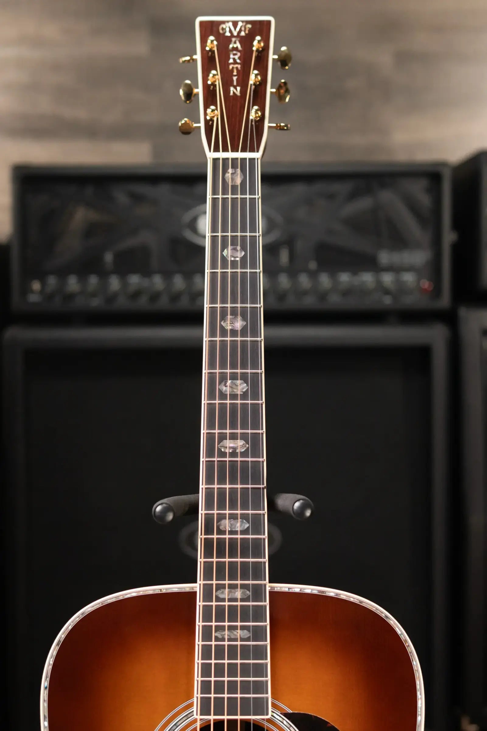 Martin D-41 Dreadnought Acoustic Guitar - 1933 Ambertone with Hardshell Case - Demo