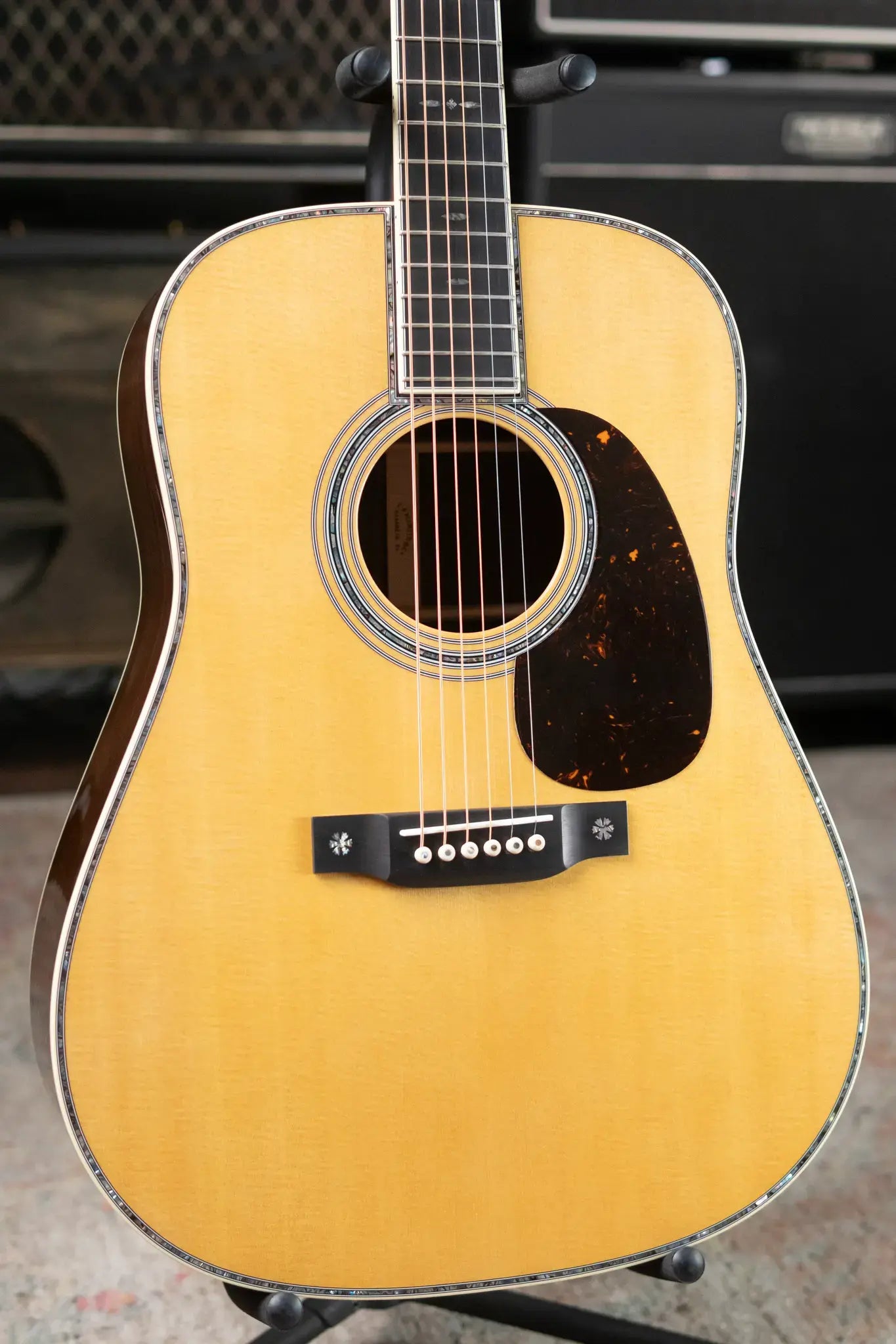 Martin D-42 Acoustic Guitar - Natural with Hardshell Case