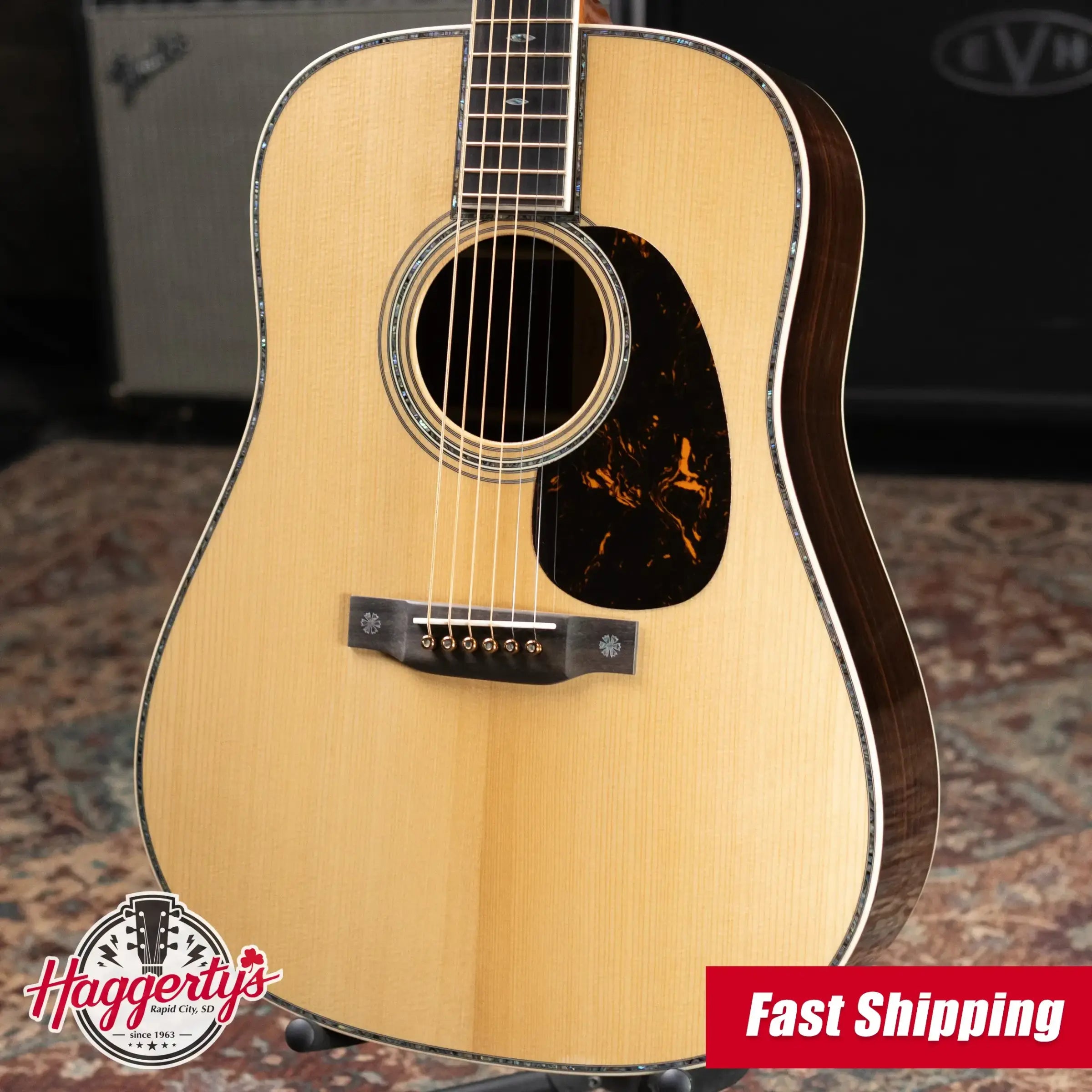 Martin D-42 Modern Deluxe Acoustic Guitar with Hardshell Case