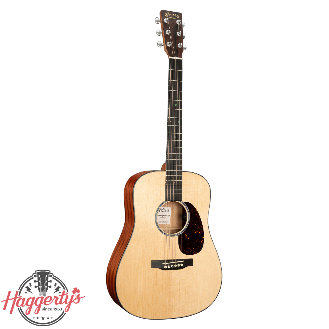 Martin D Jr-E Dreadnought Acoustic/Electric Guitar with Gig Bag