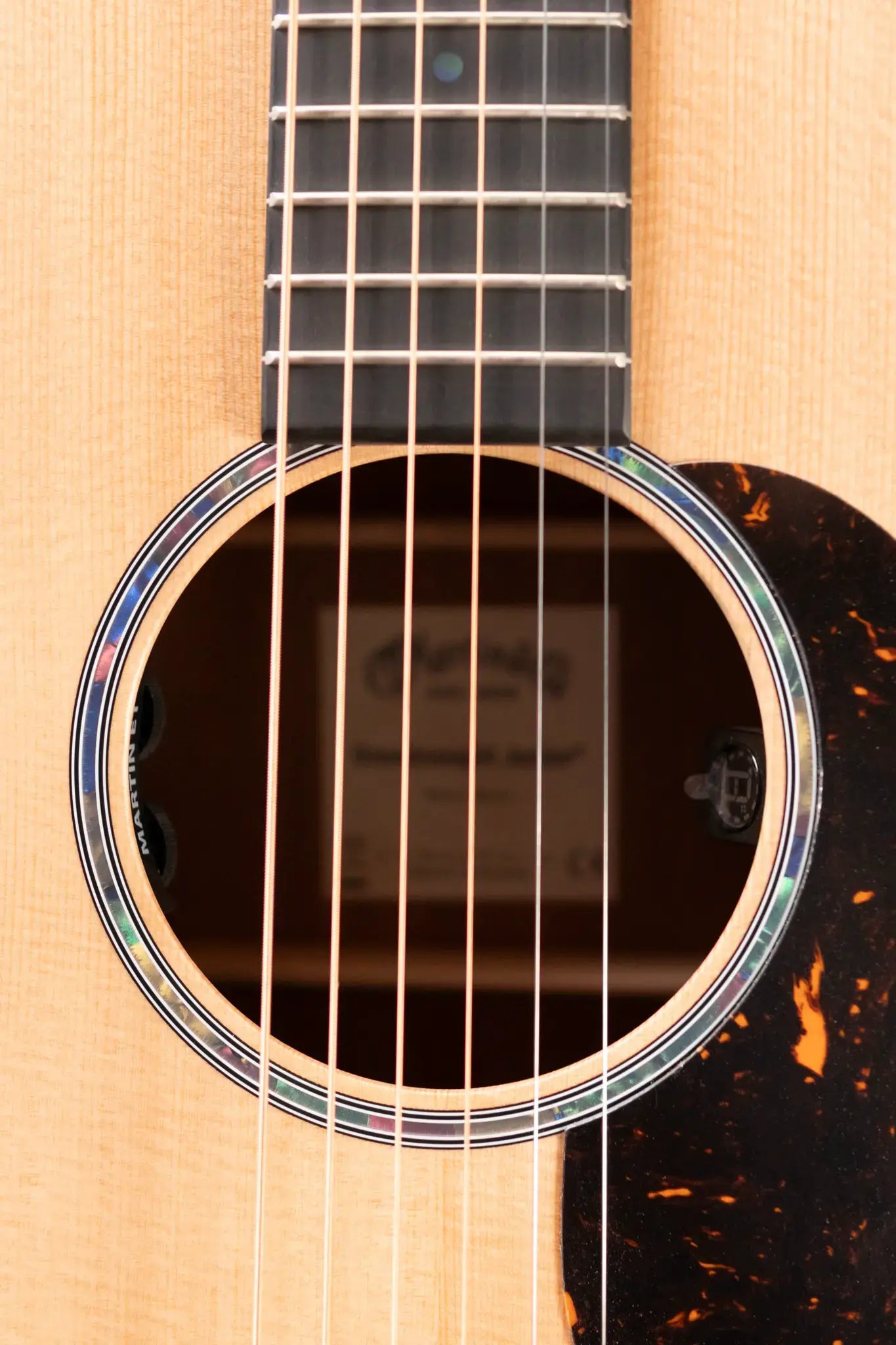 Martin D Jr-E Dreadnought Acoustic/Electric Guitar with Gig Bag