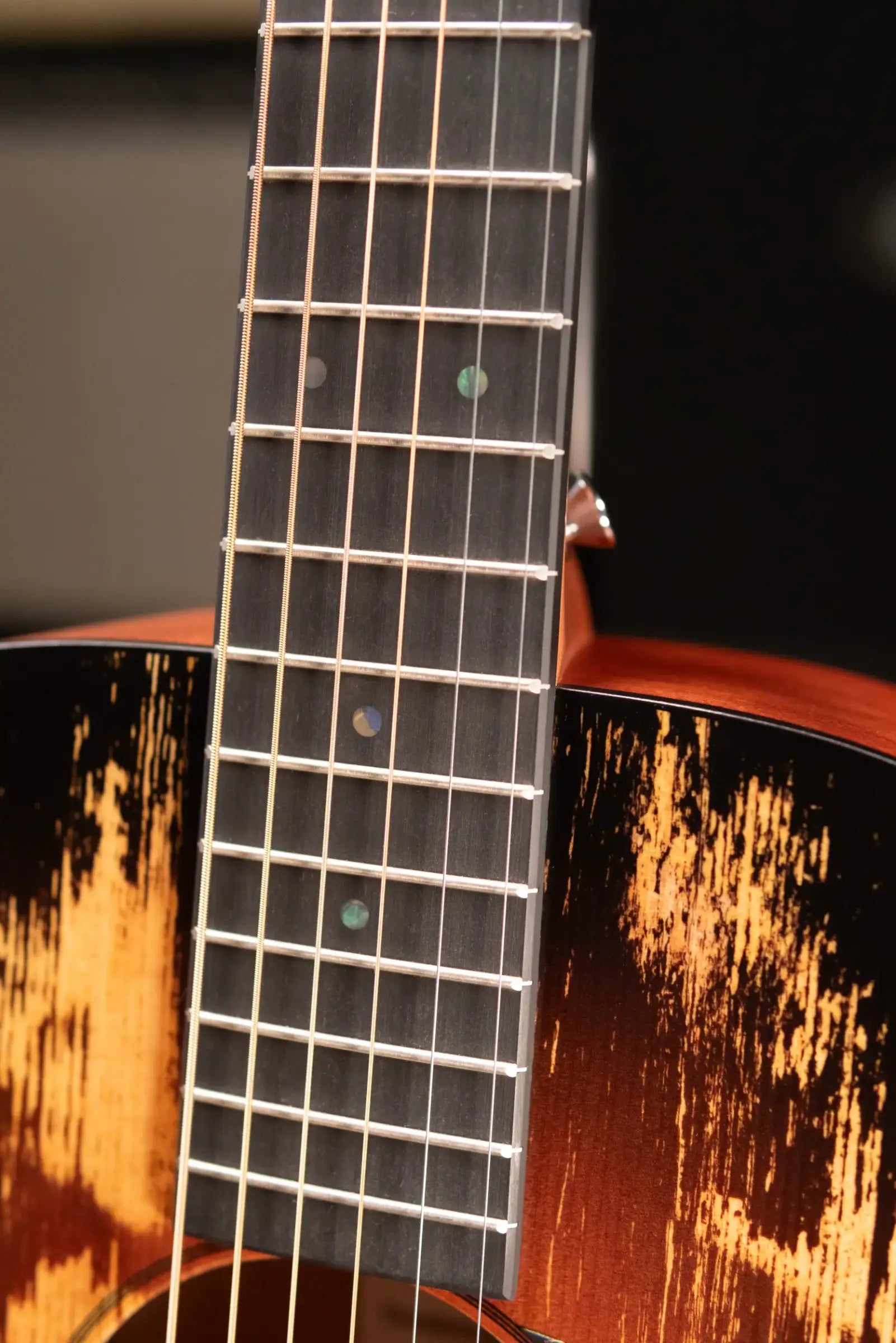 Martin D Jr-E StreetLegend Acoustic/Electric Guitar - Burst with Gig Bag