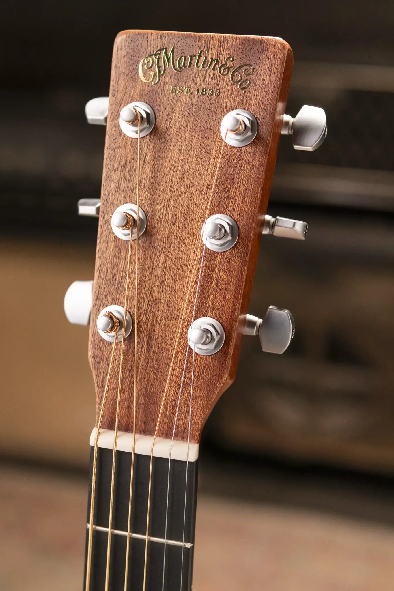 Martin D Jr-E StreetMaster Acoustic/Electric Guitar - Dark Distressed Mahogany with Softshell Case