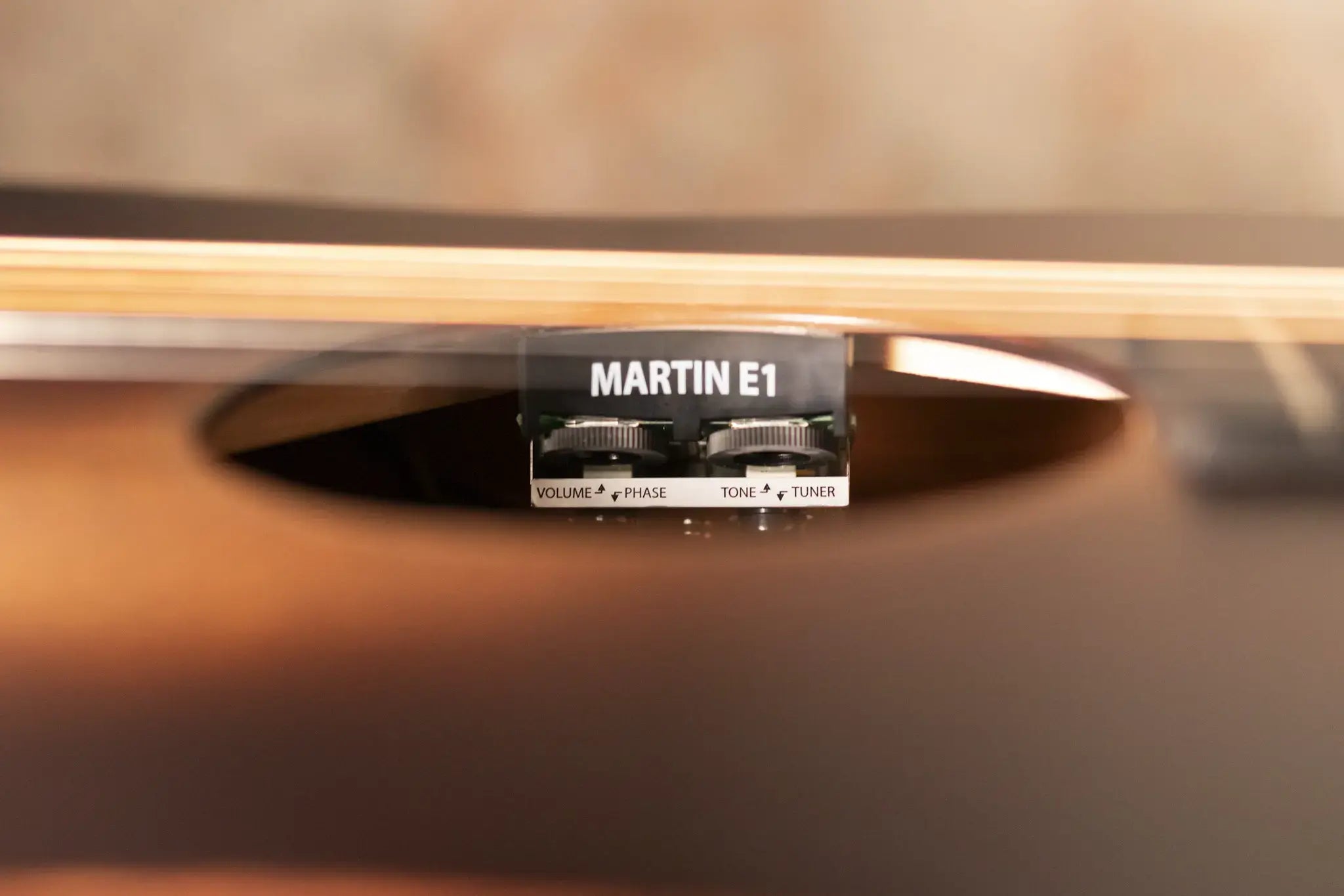 Martin D Jr-E StreetMaster Acoustic/Electric Guitar - Dark Distressed Mahogany with Softshell Case